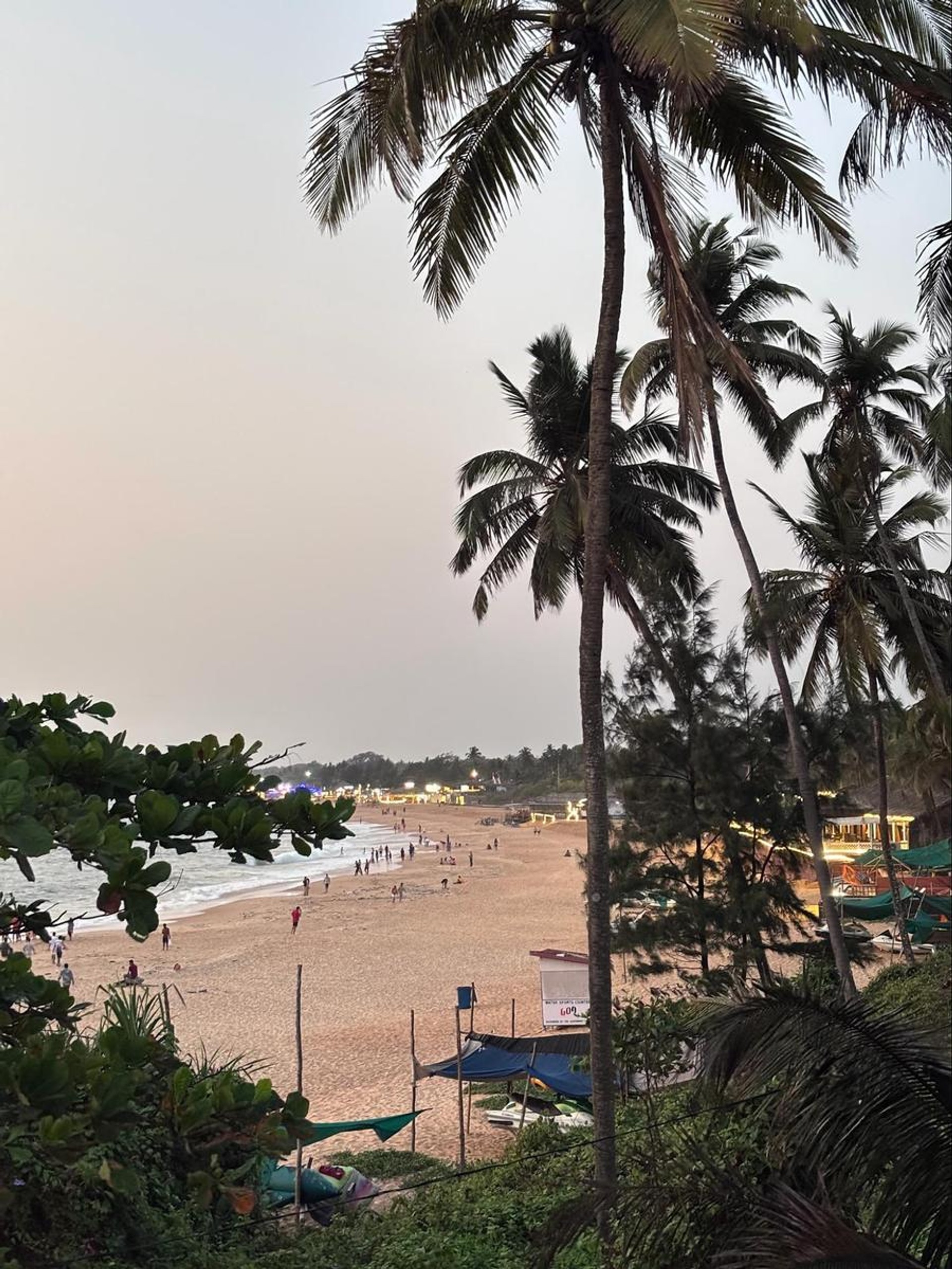 Beach View and Sunset