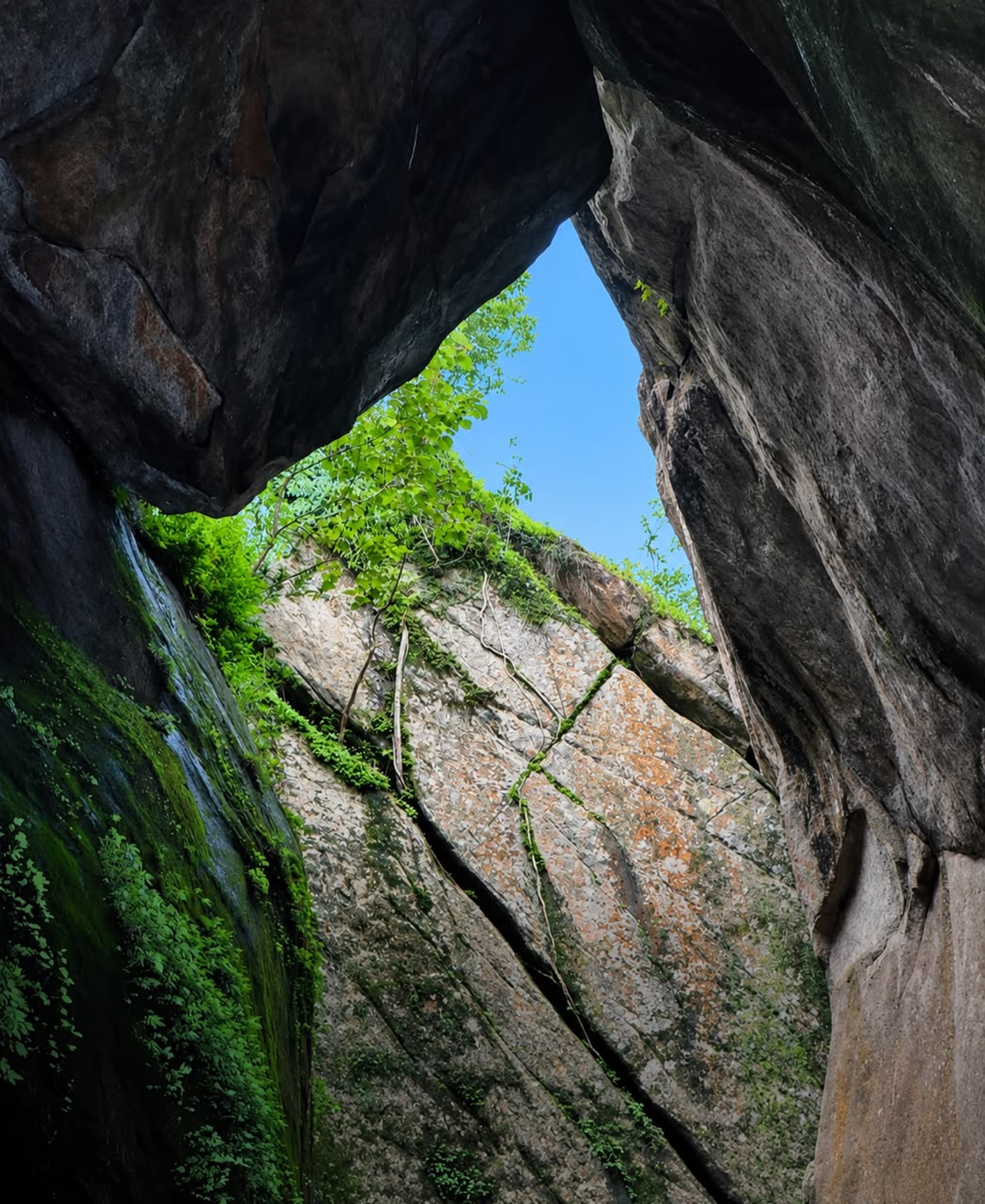 Edakkal Caves after the rain
