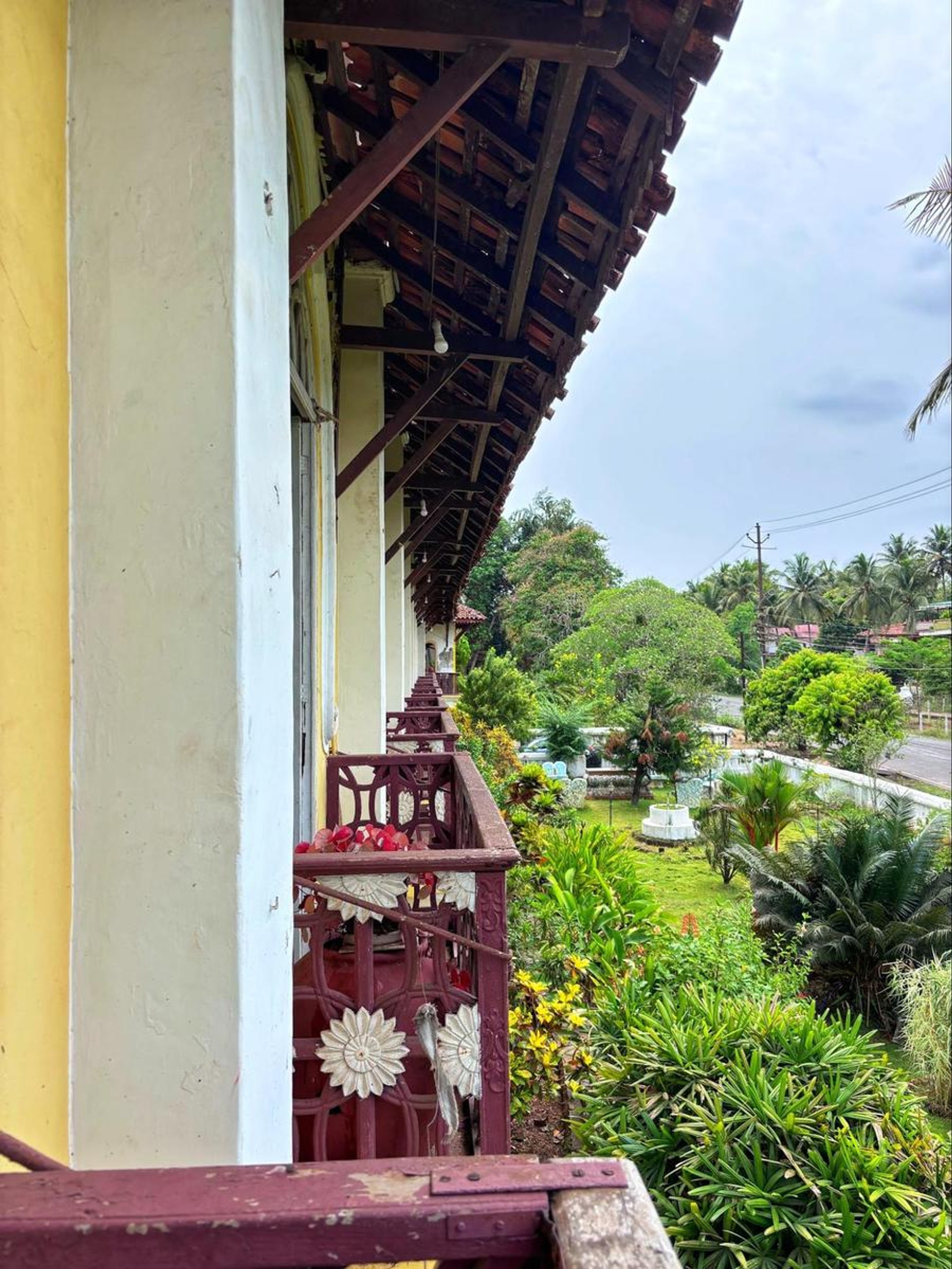 Balcony View from the Braganza House