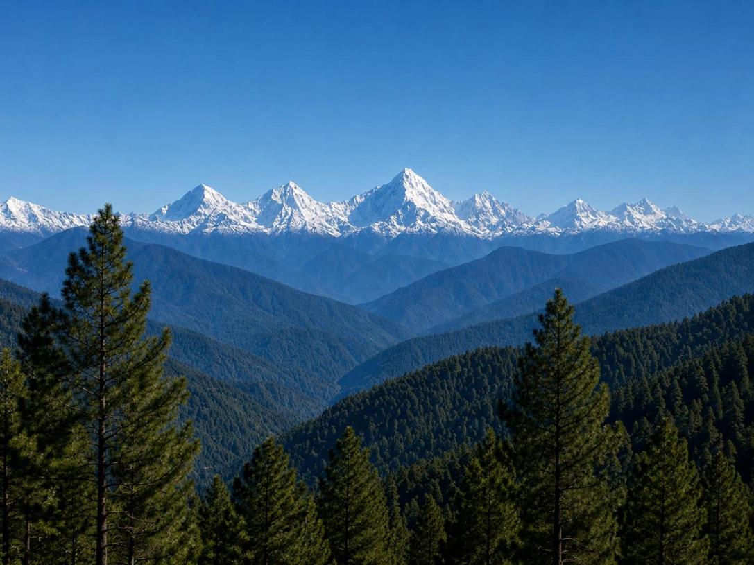 Himachal montain view