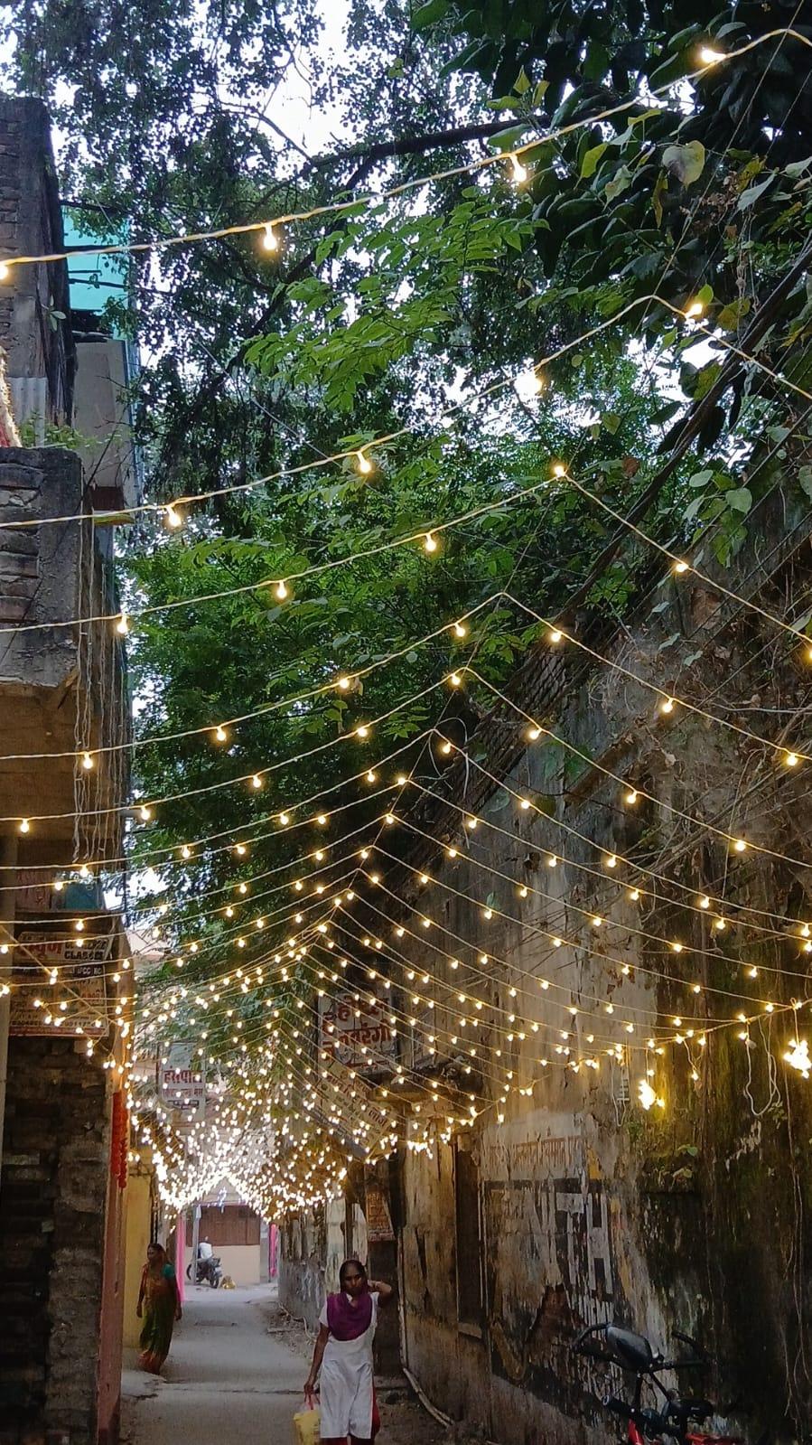 Decorated streets