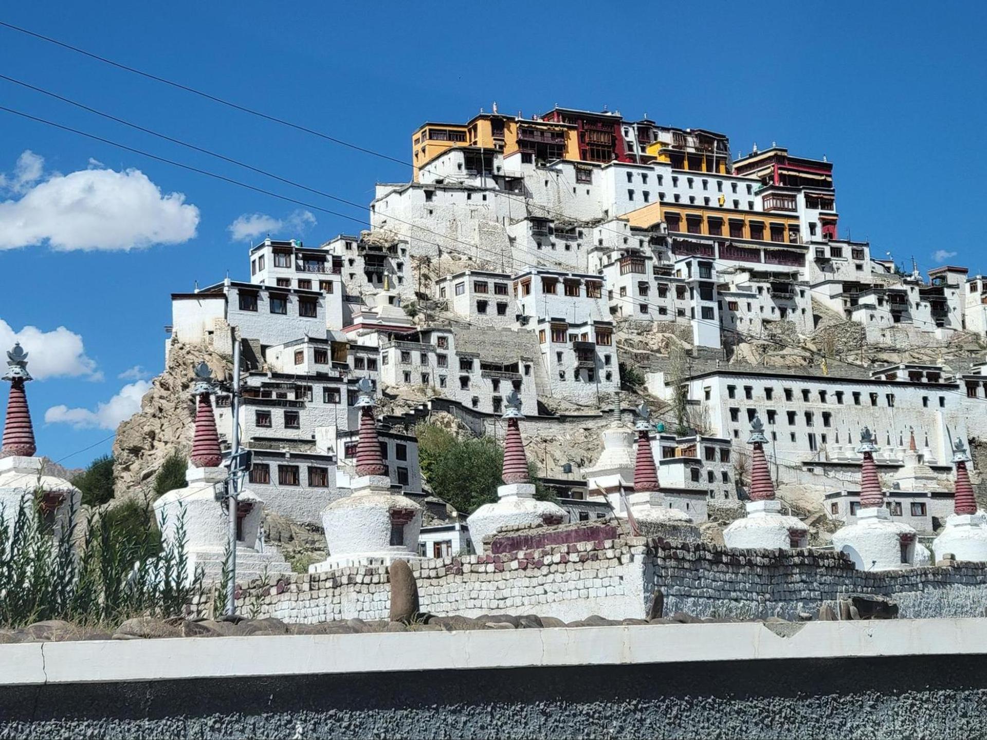 Monastery complex in Ladakh