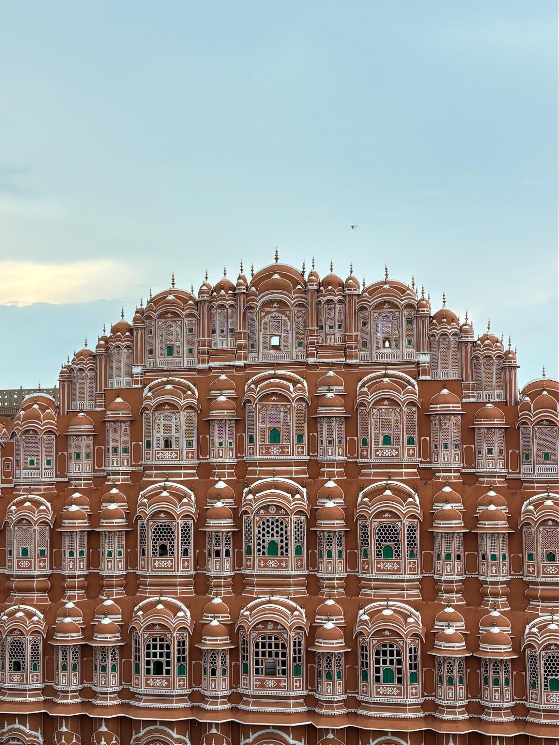 The iconic Hawa Mahal with it's Honeycomb design