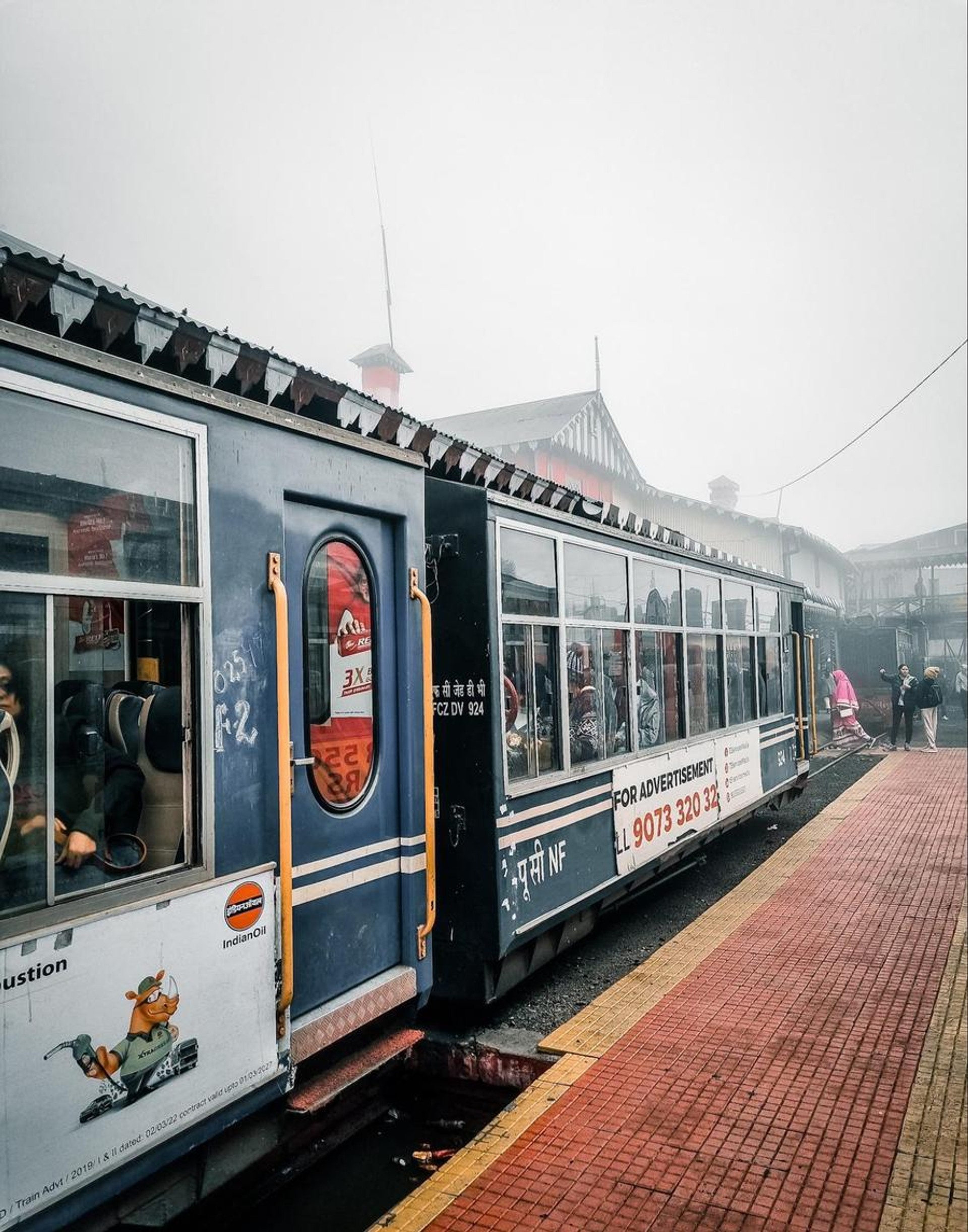 The historical Toy Train of Darjeeling