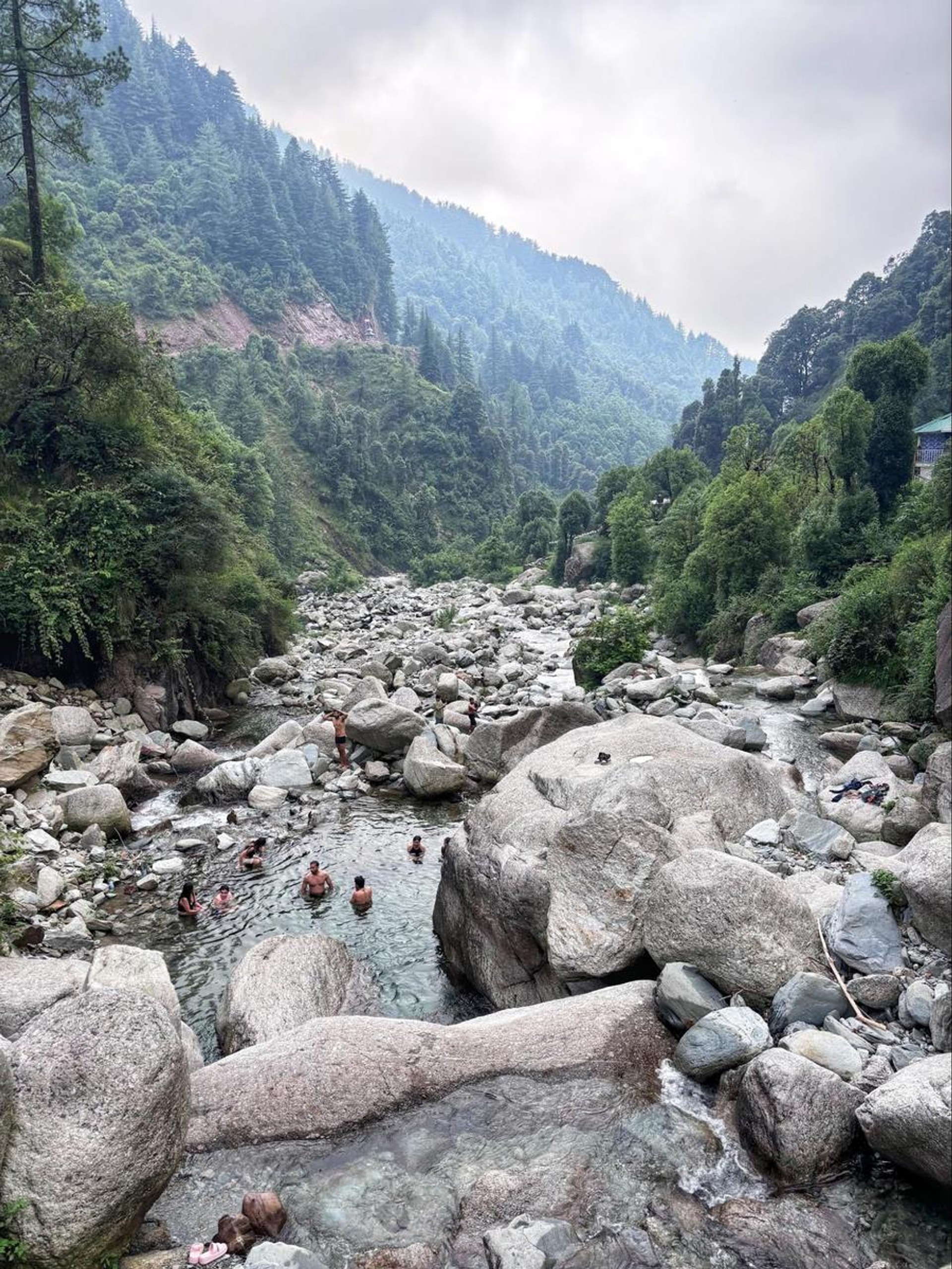 McLeod Ganj Gallu trek water