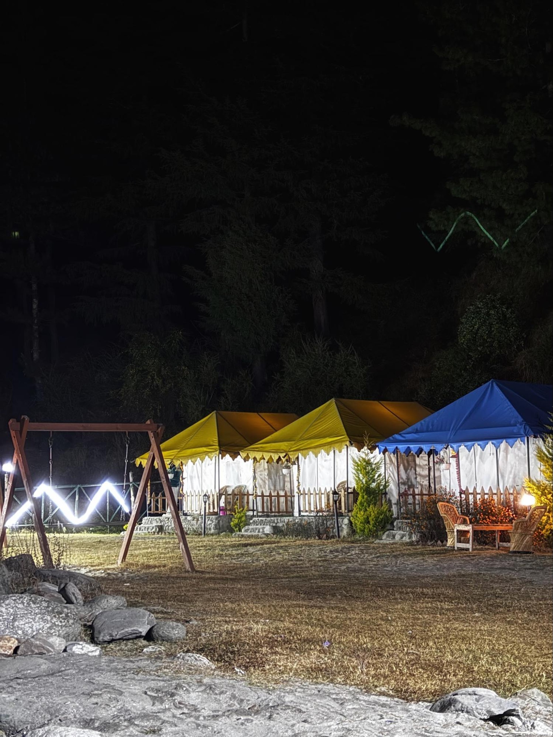 Rajgundha tents