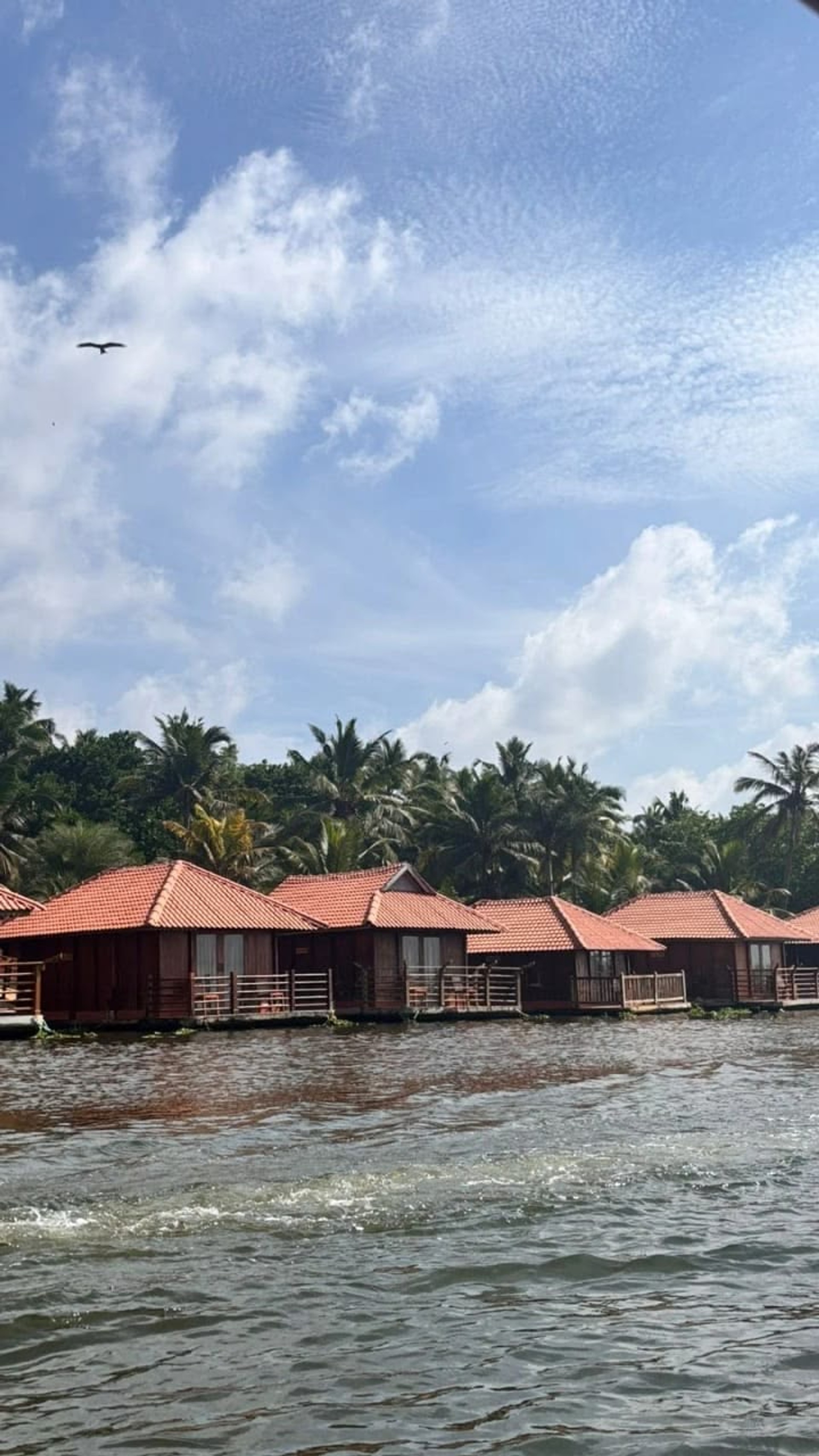 Kollam waterfront houses