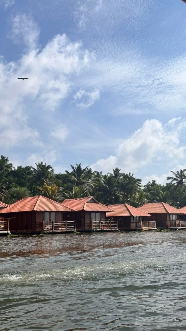 Kollam waterfront houses