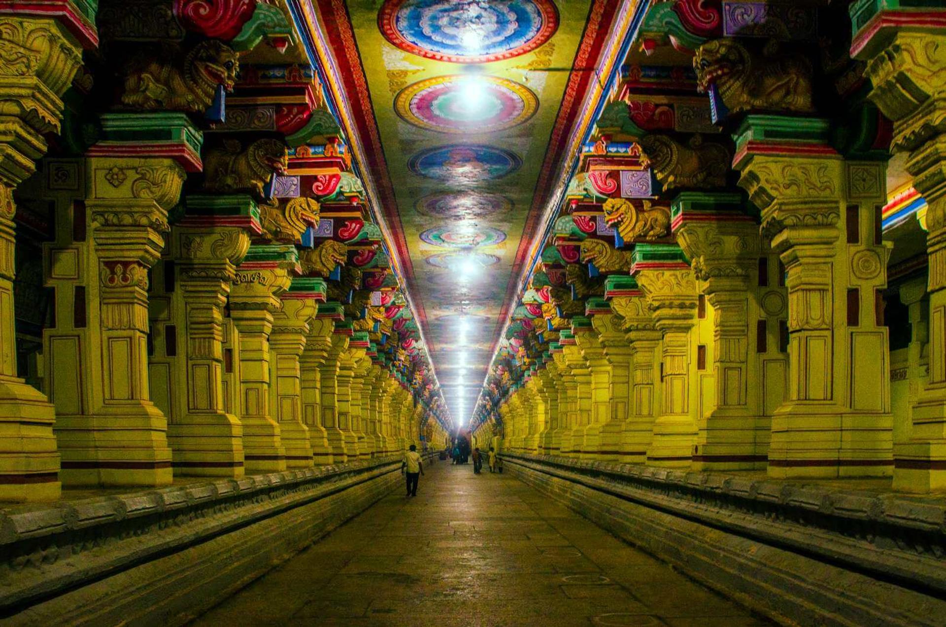 Ramanathaswamy temple corridor