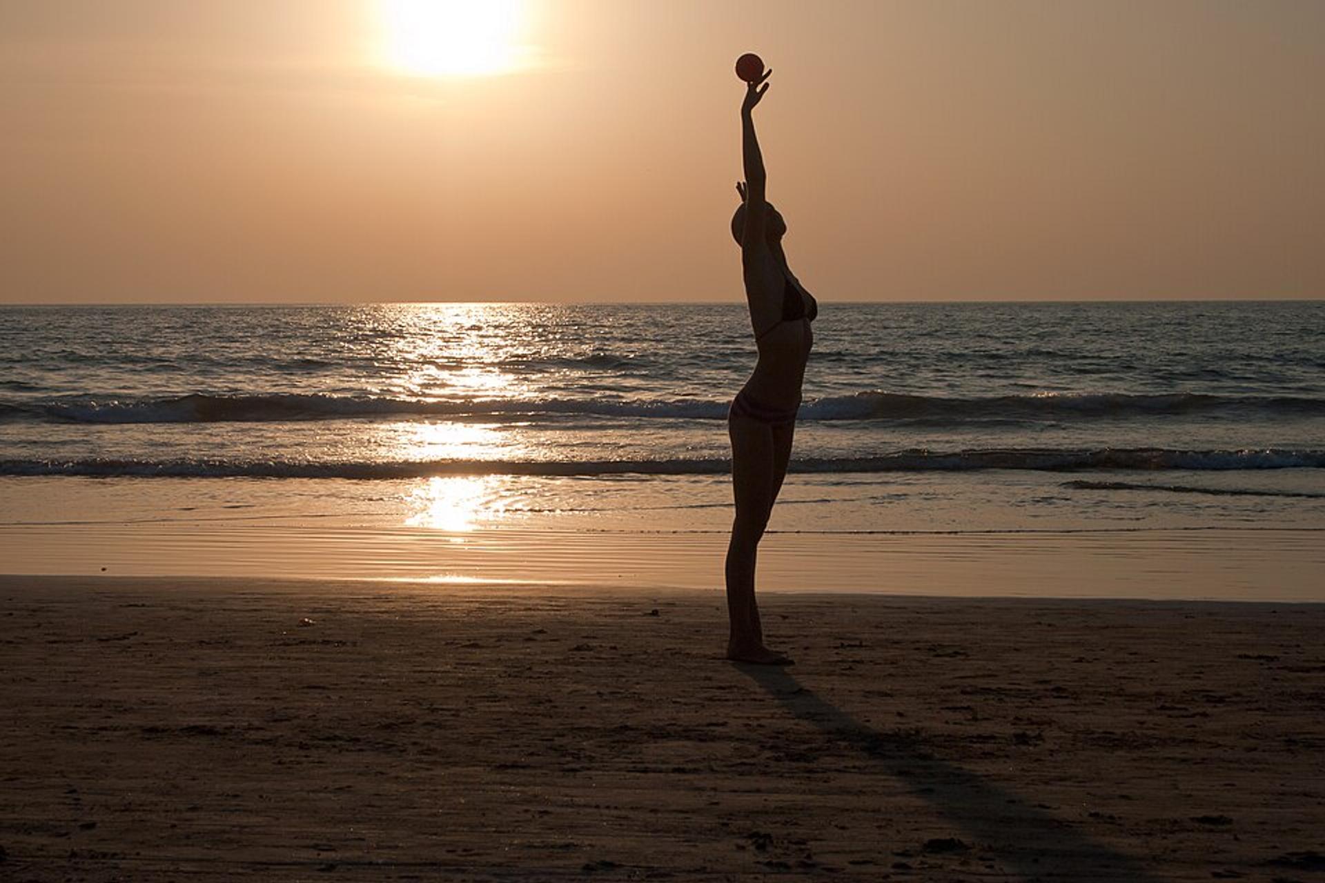 Yoga Performer at Arambol, Goa