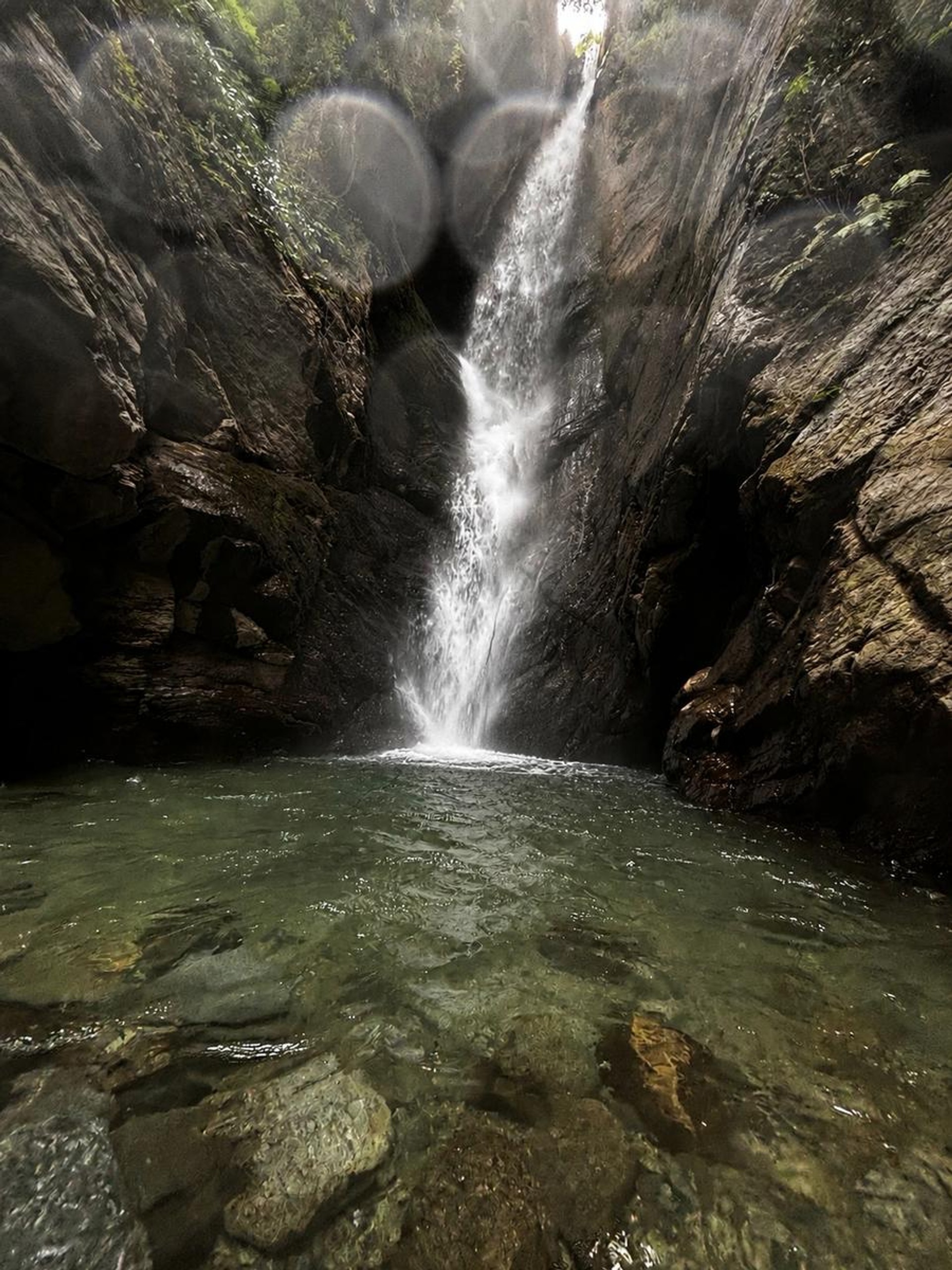 Bir waterfall spot