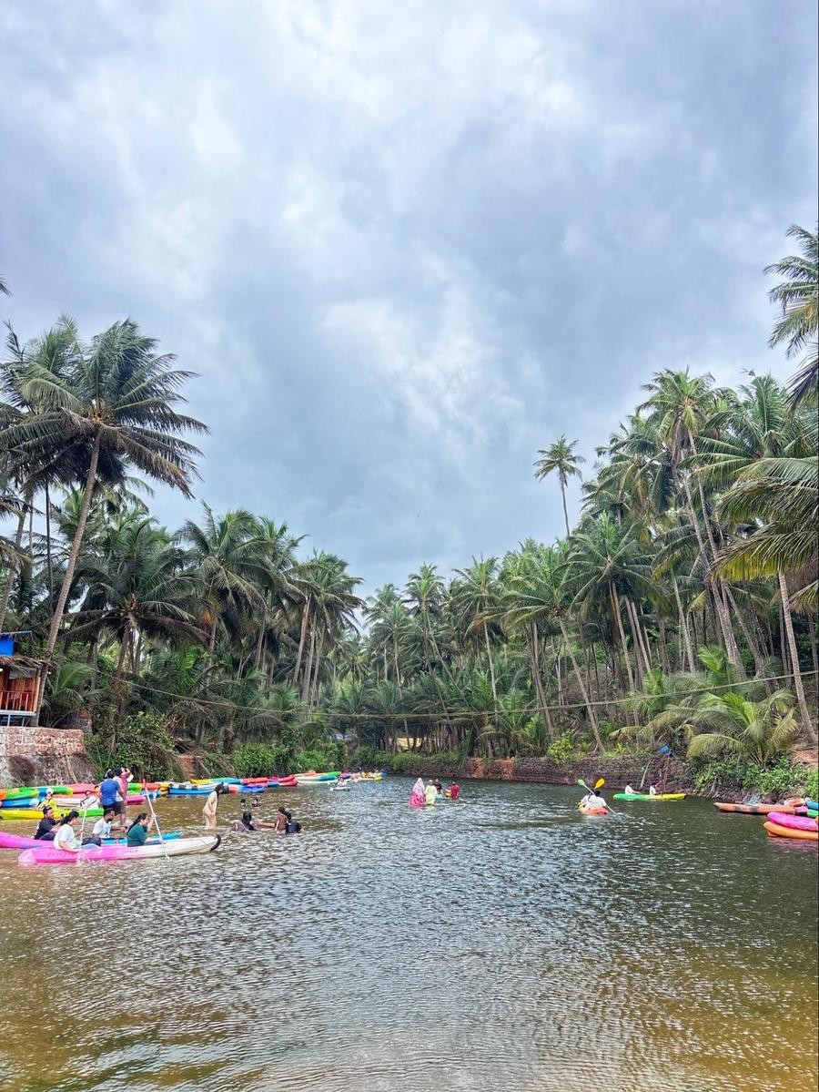 People Playing in Cola Beach
