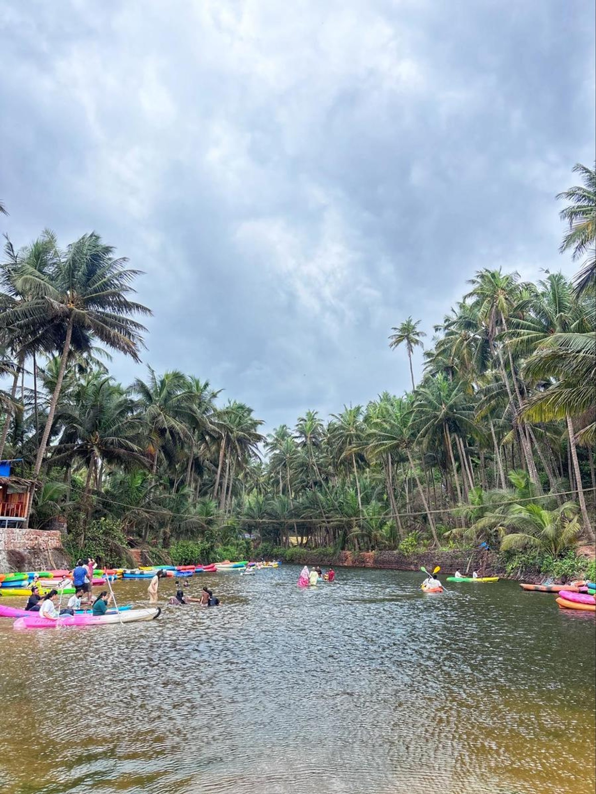People Playing in Cola Beach