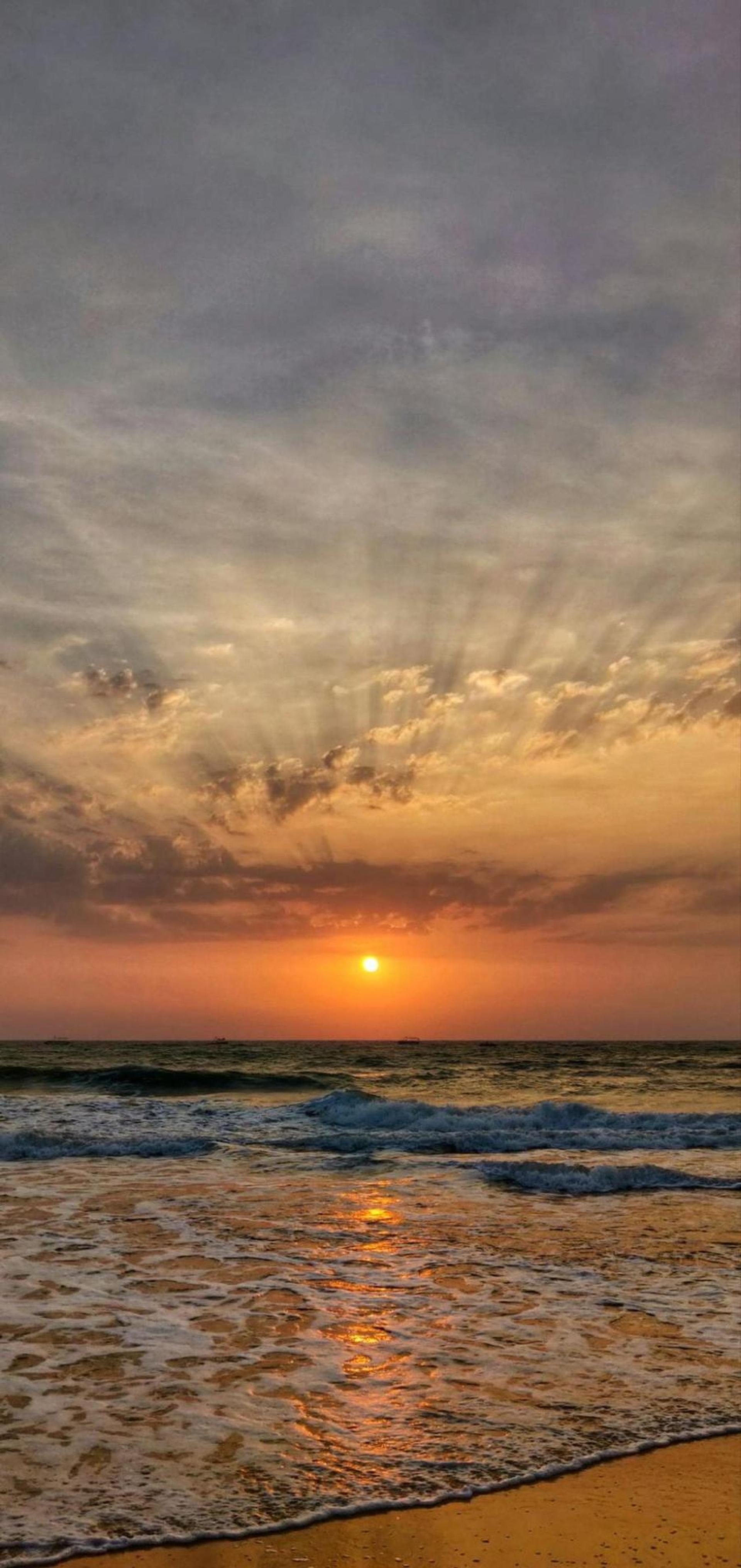 Sunset at Beach in Goa