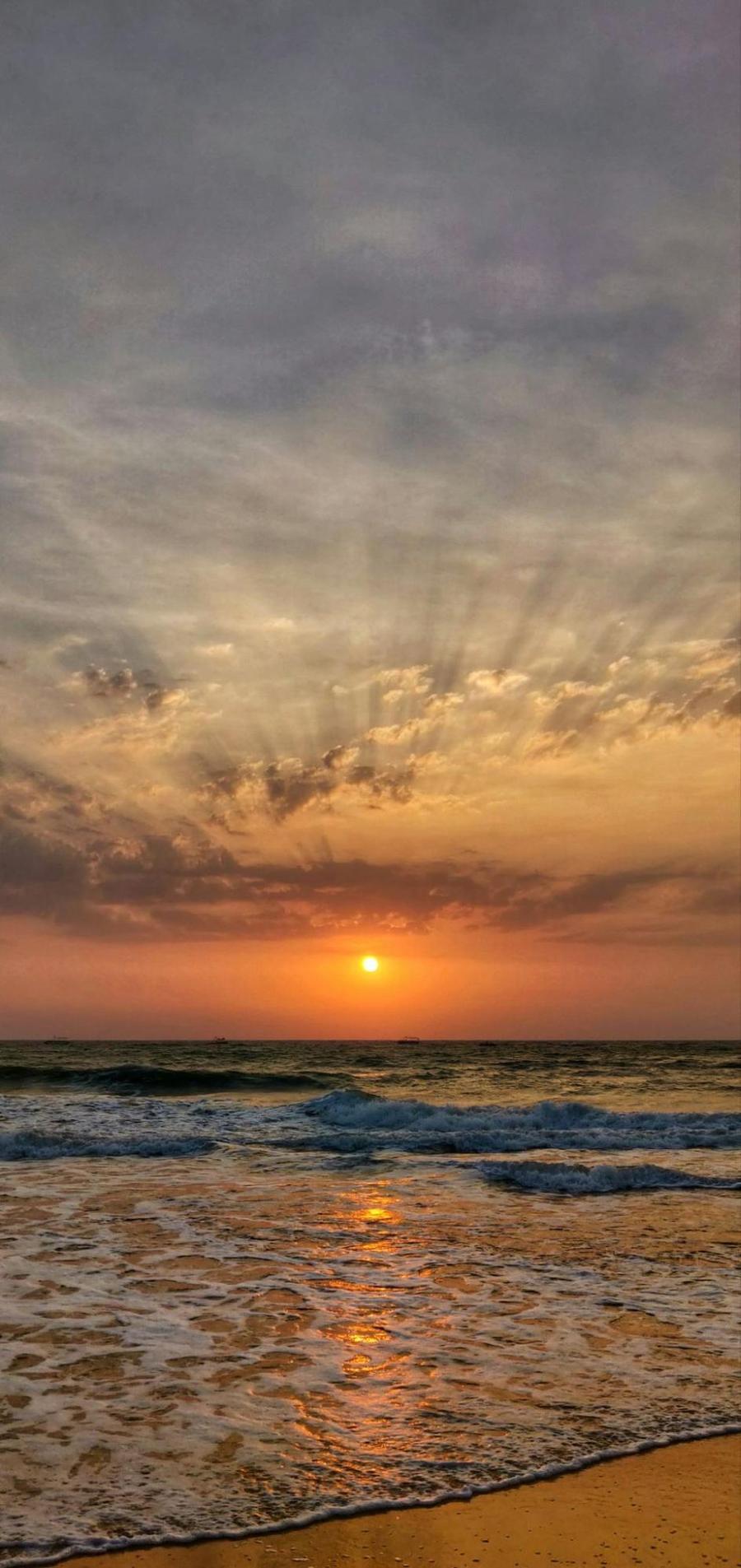Sunset at Beach in Goa