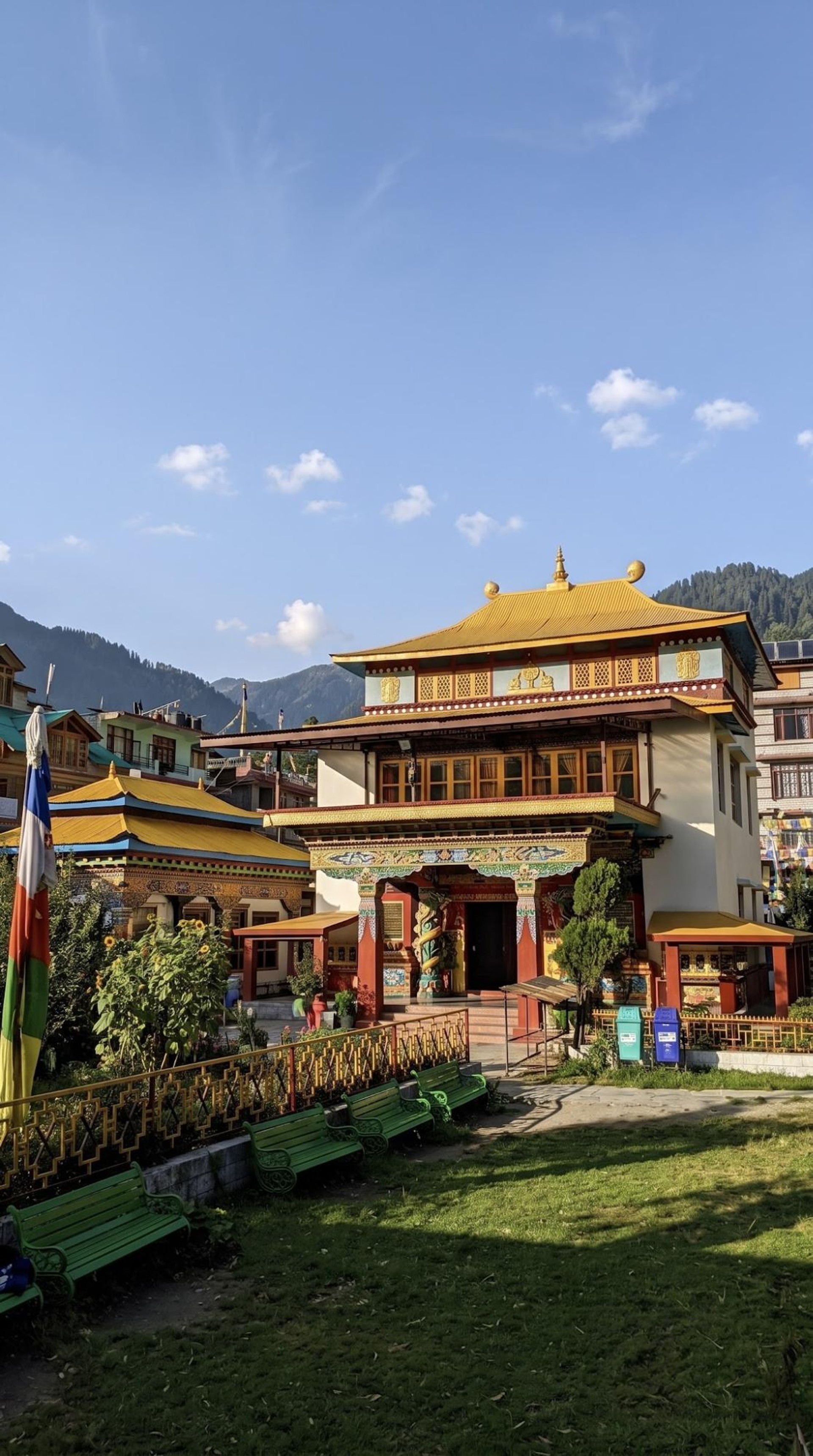 Tibetan Buddhist Monastery in Manali