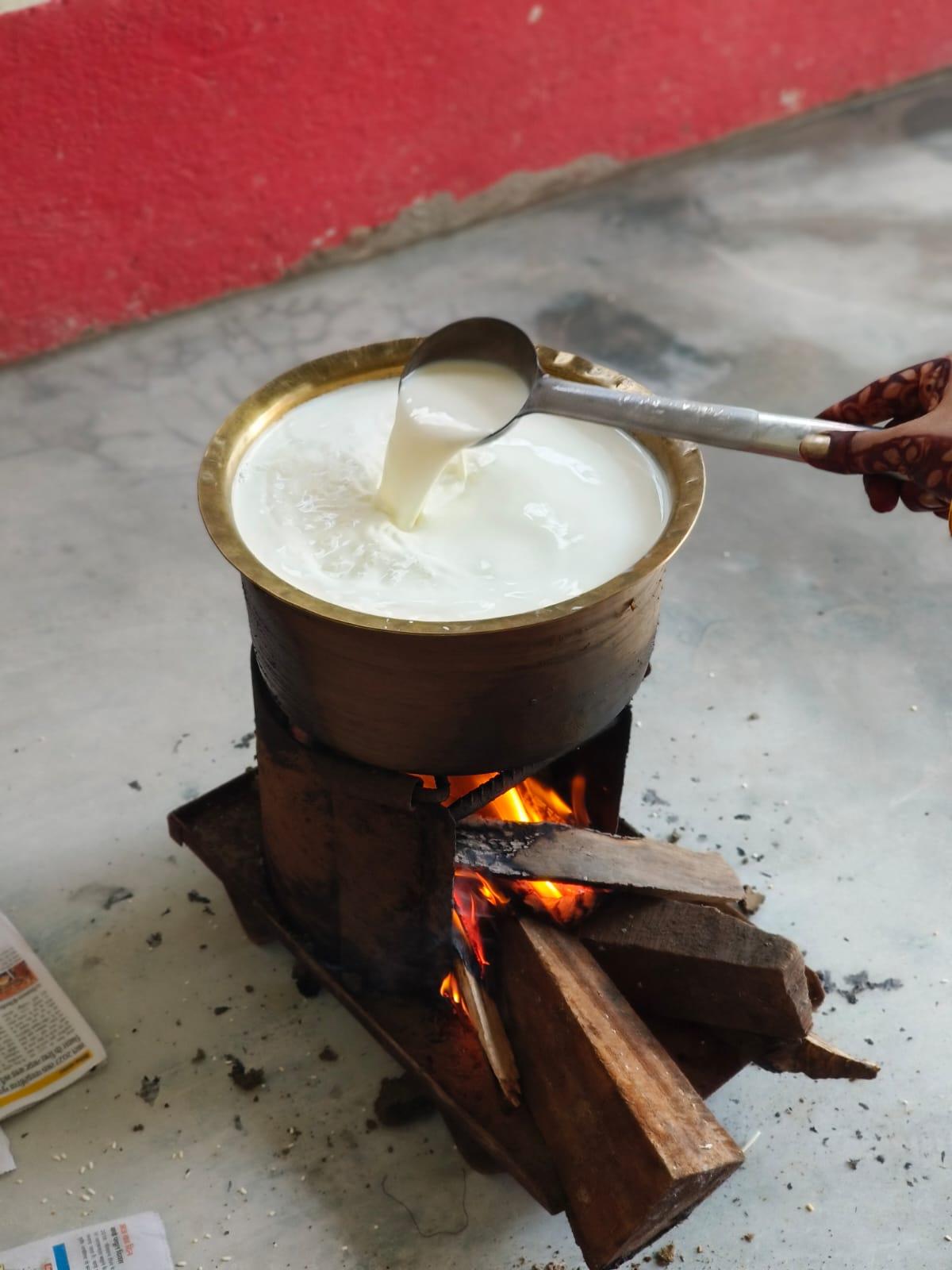 Preparation of Gud Kheer