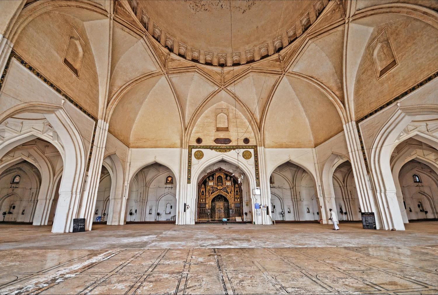 Inside jama masjid