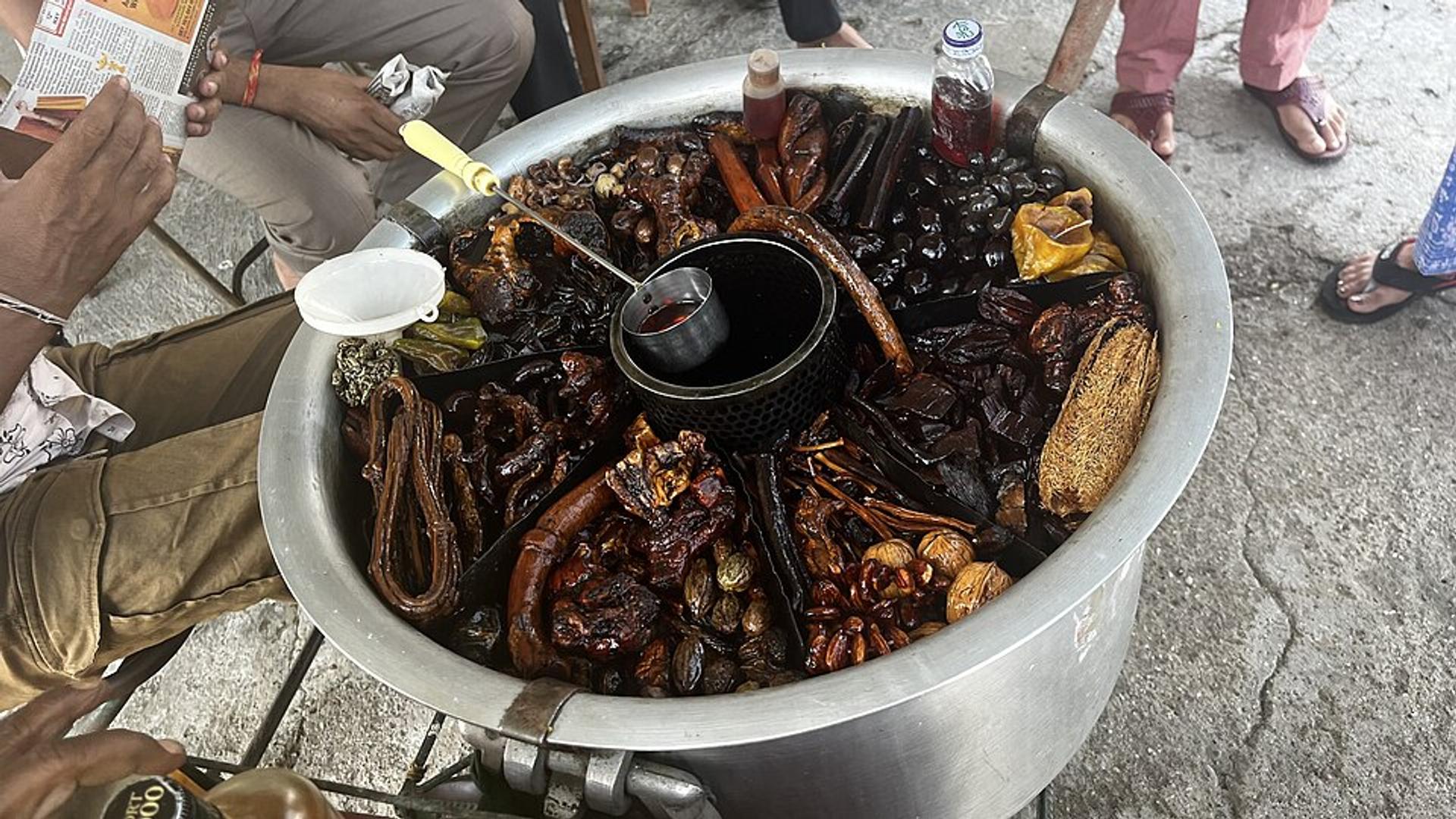 Making of a Herbal Oil