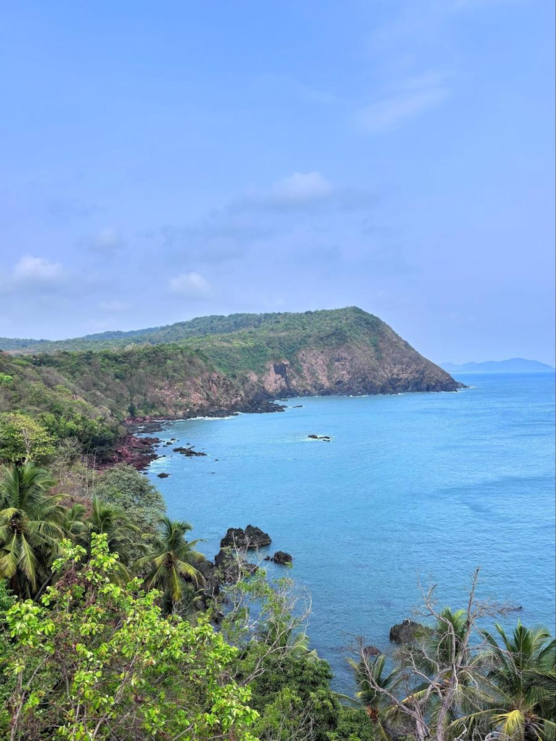 Blue Waters from Cabo de Rama