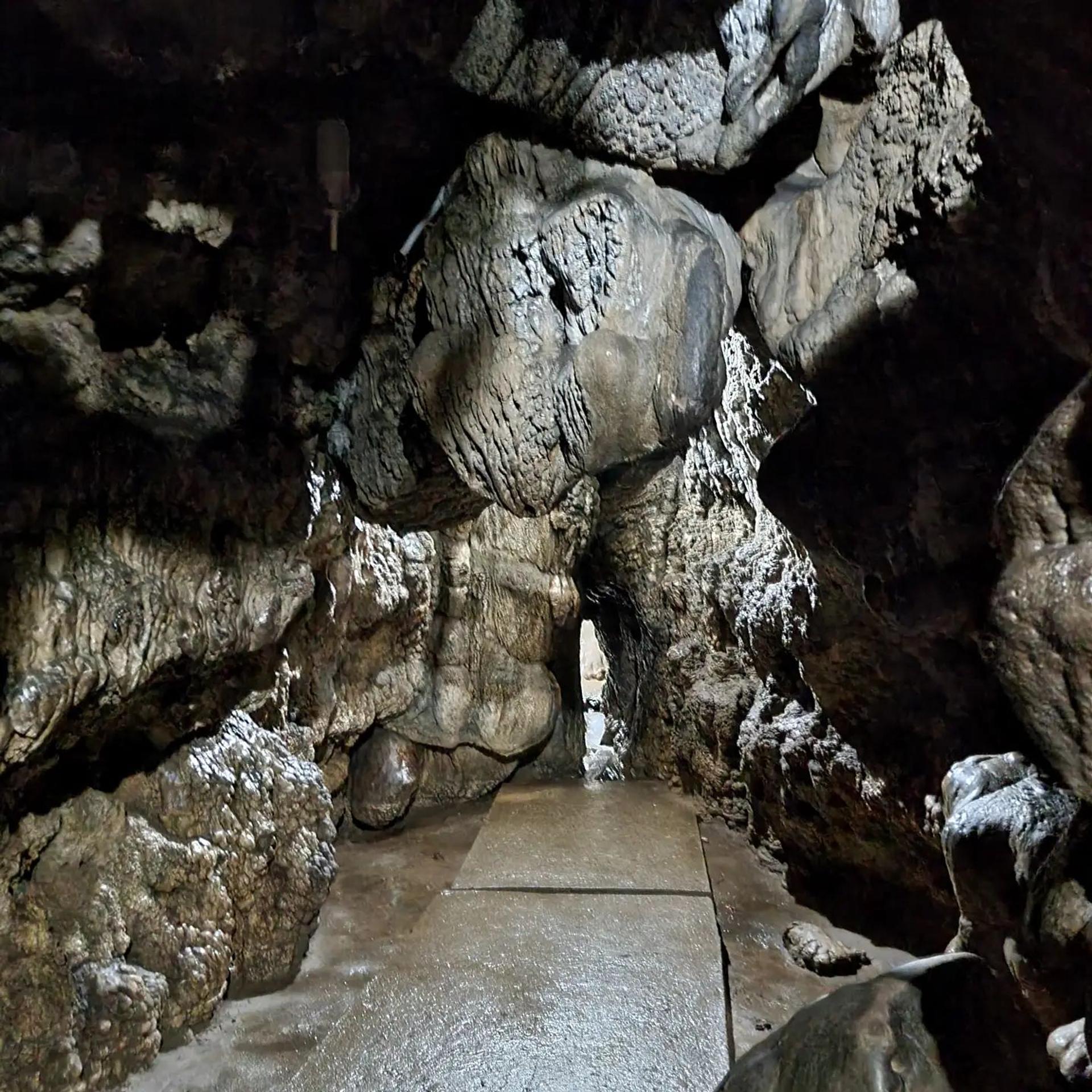Inside Mawsmai Cave, Cherapunji