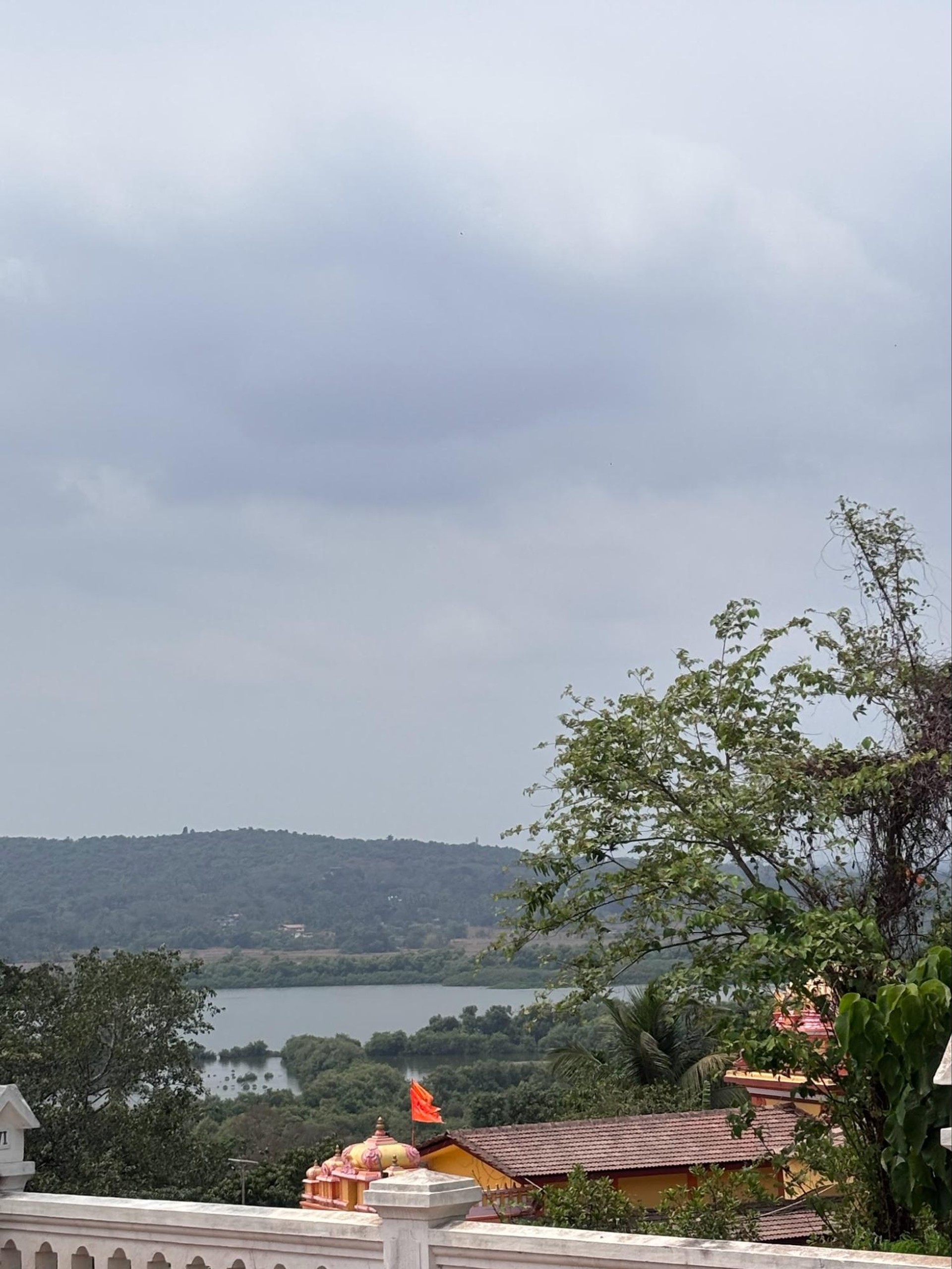 Mandovi River from Divar Island