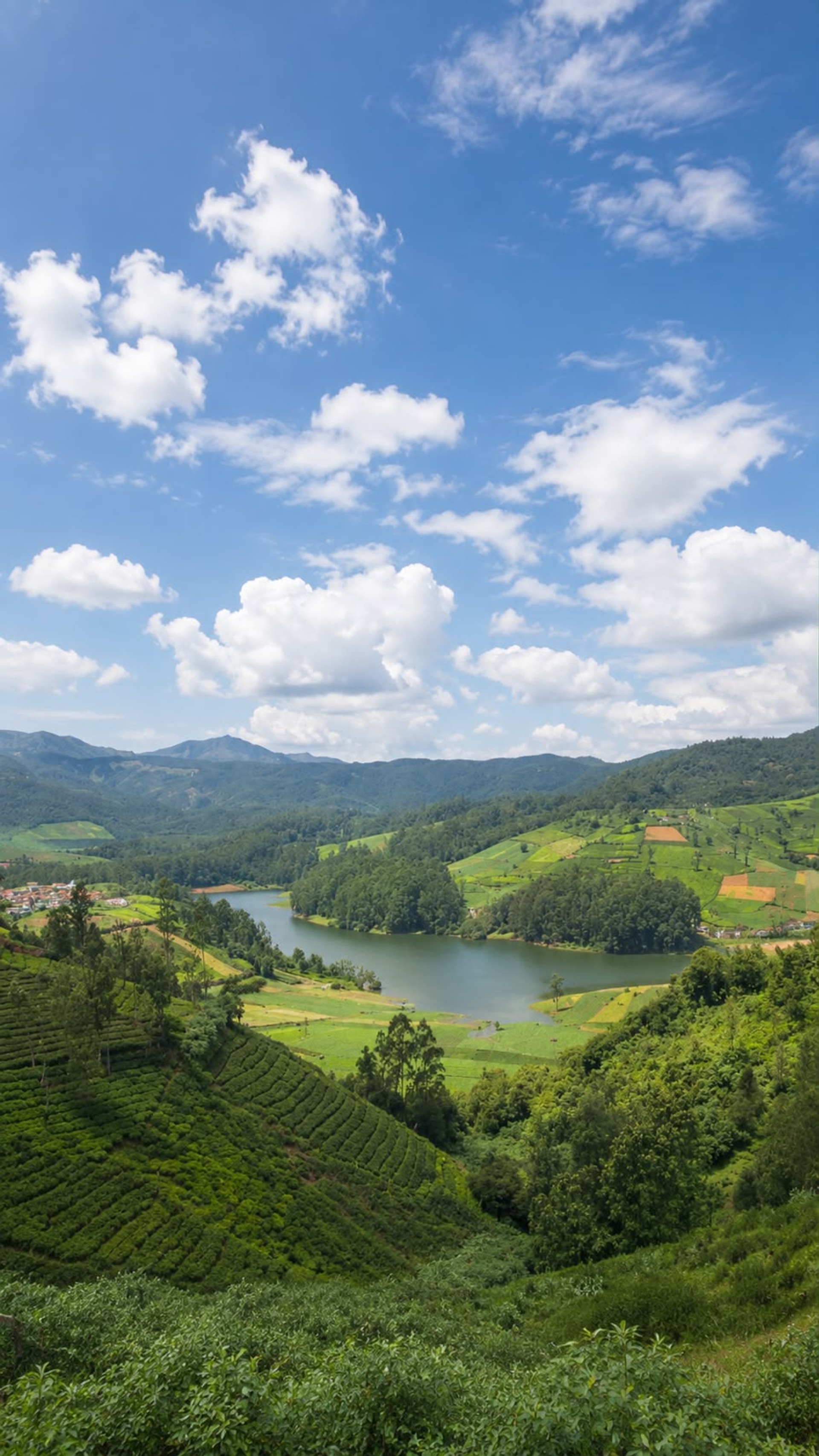 Valley views from The Tea Factory