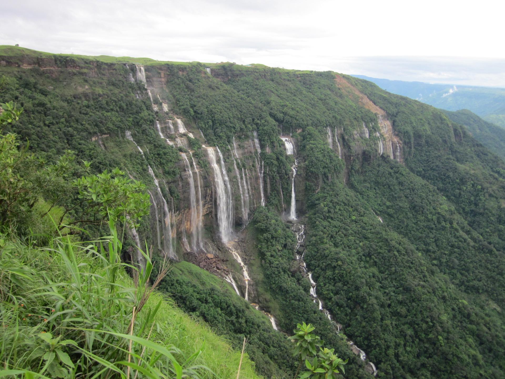 Seven Sisters Fall, Cherrapunji