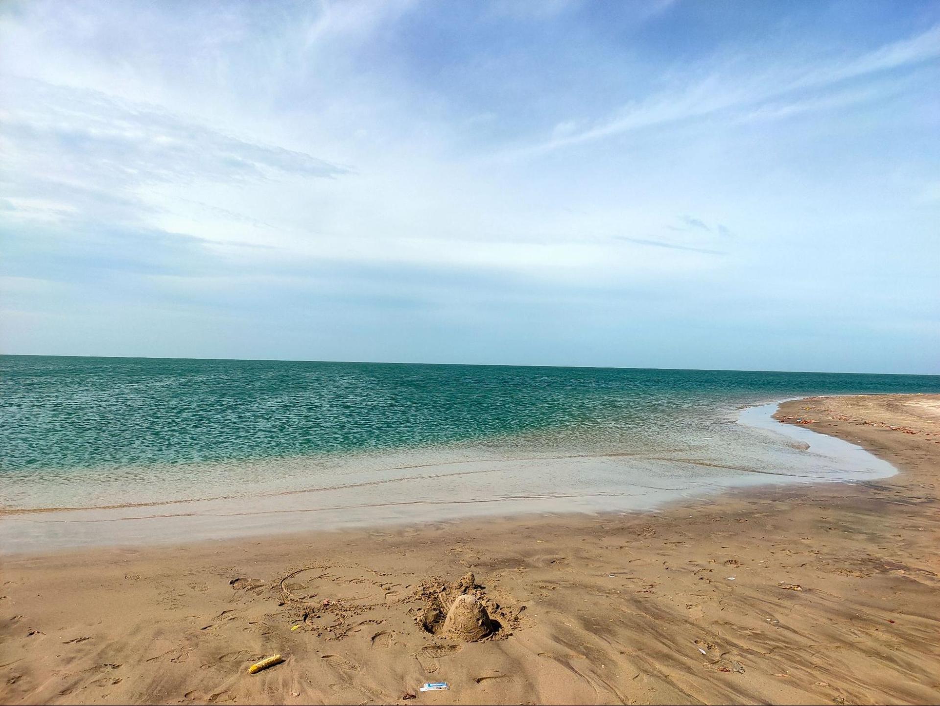 A beach in Dhanushkodi