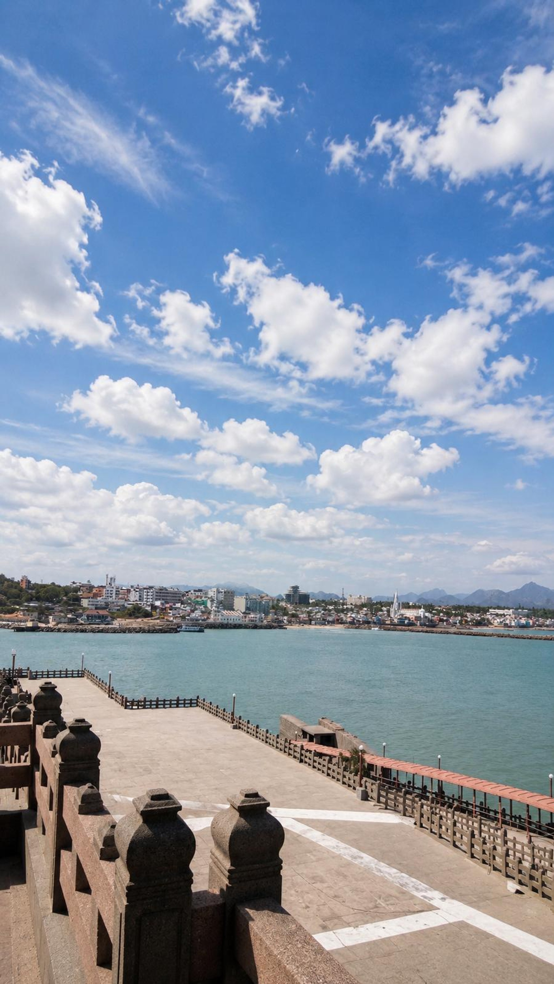 Kanyakumari water view