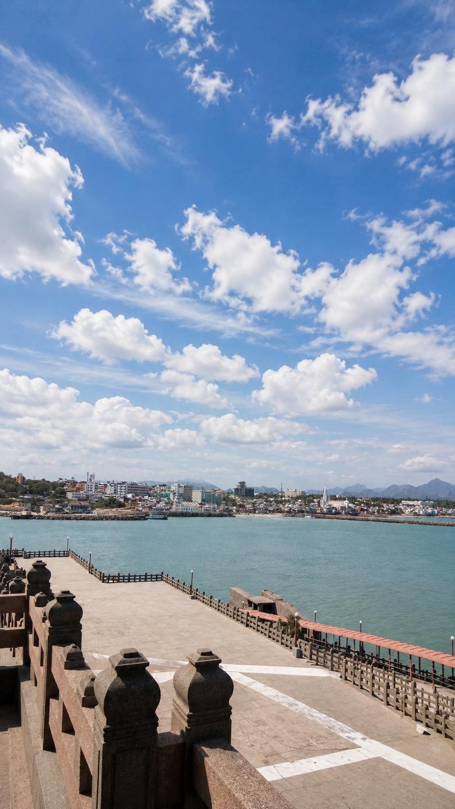 Kanyakumari water view