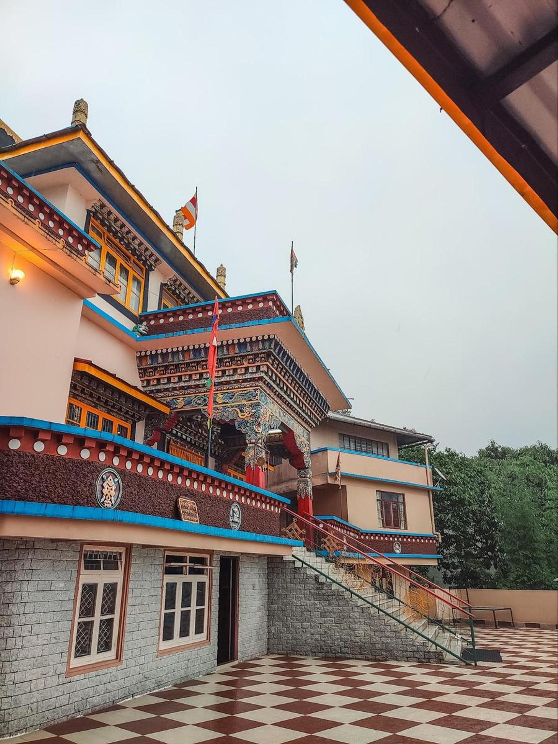 Side angle of Ghoom Monastery