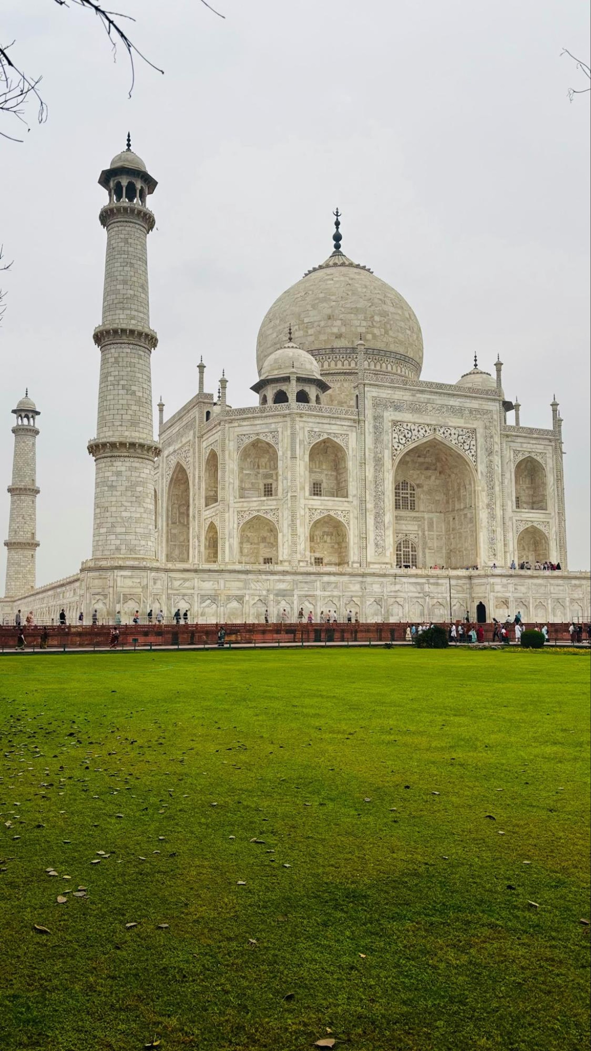 Side Angle of Taj Mahal