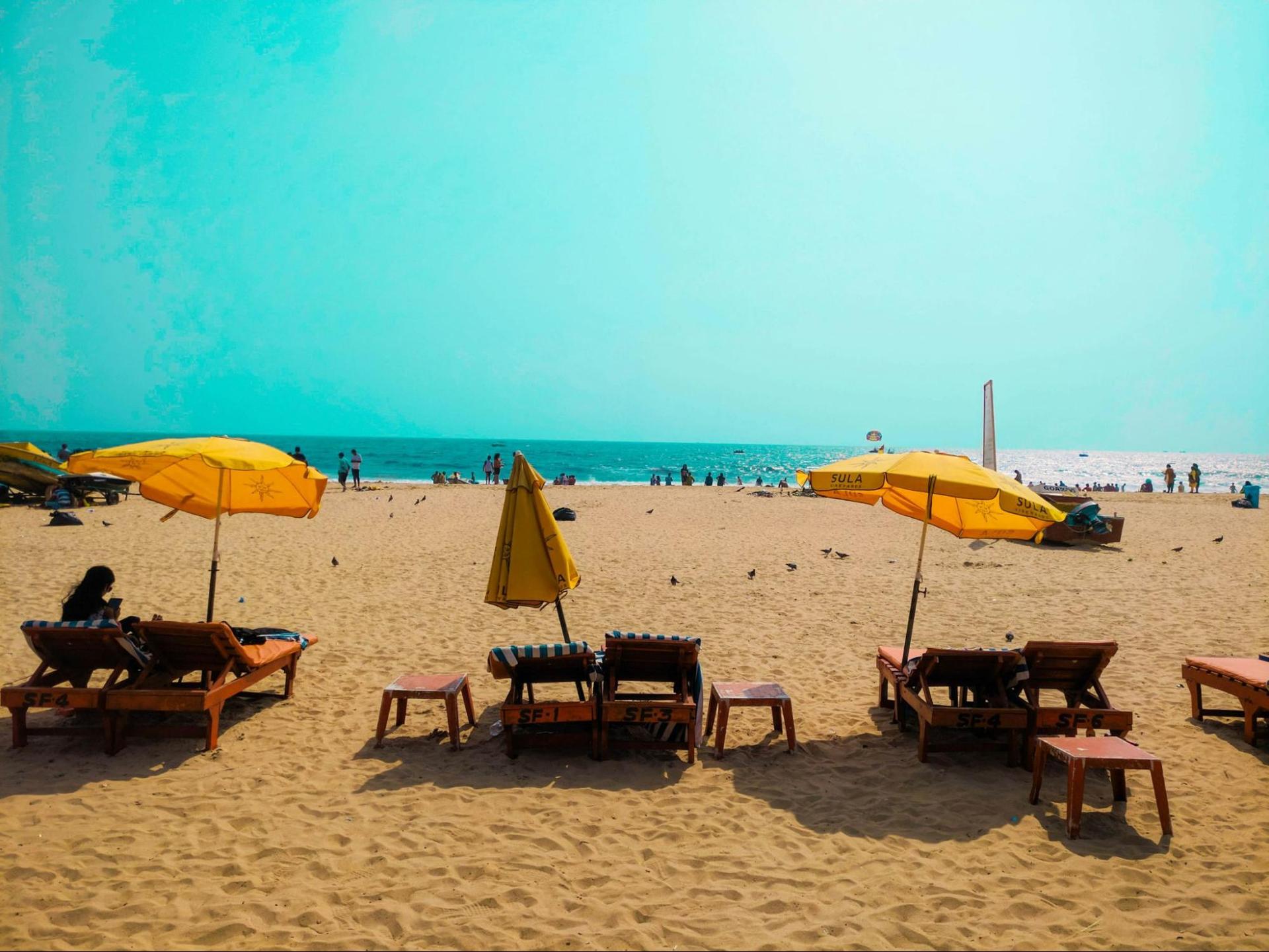 Baga beach of Goa
