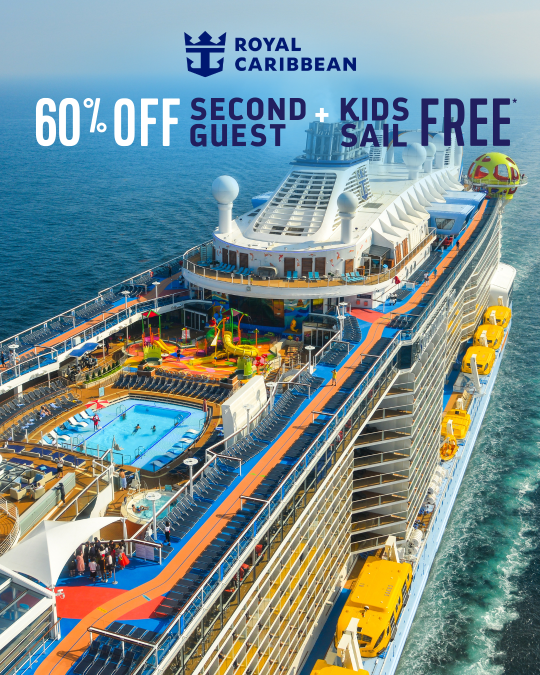 cruise ship with pool and entertainment options