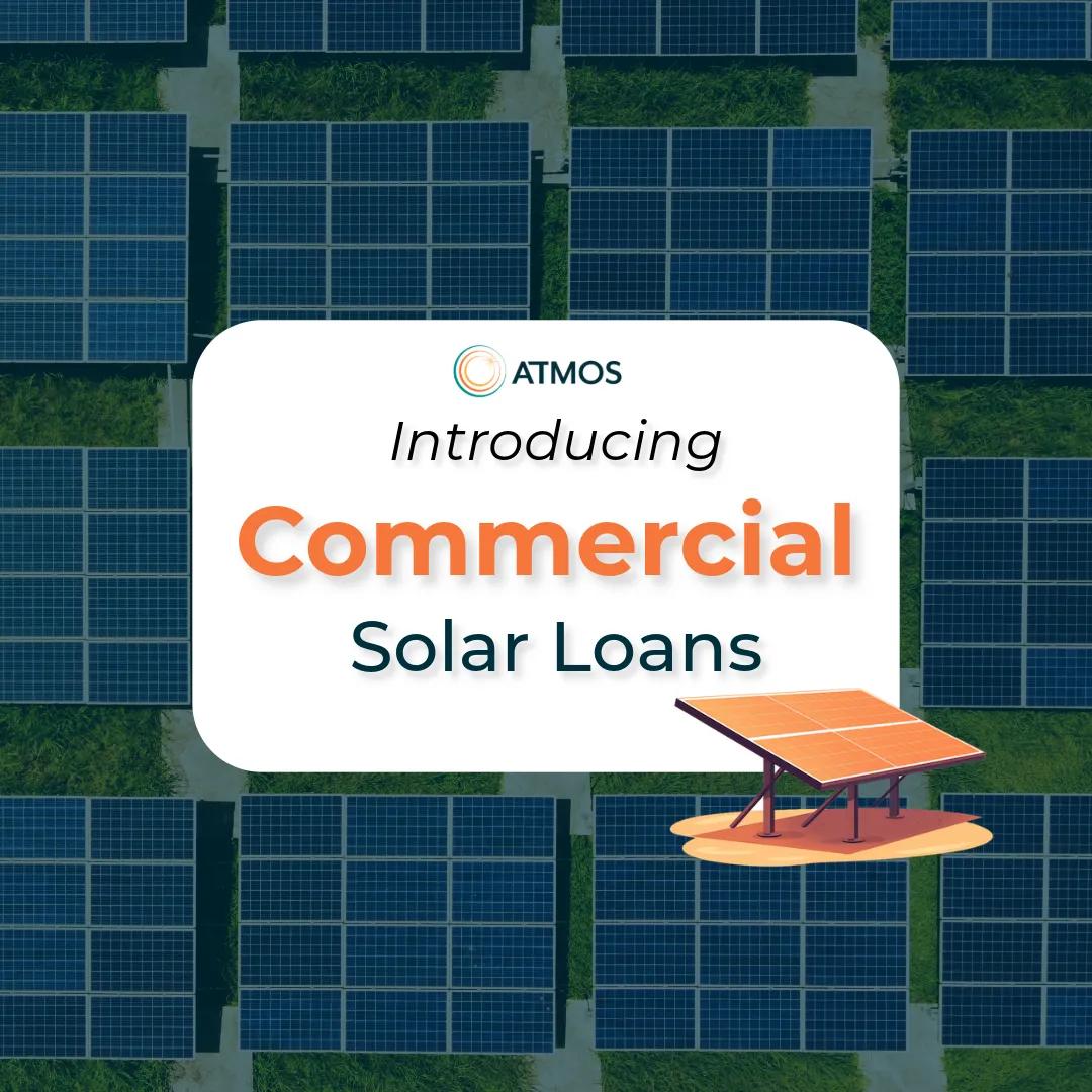 Atmos Launches Commercial Solar Loans