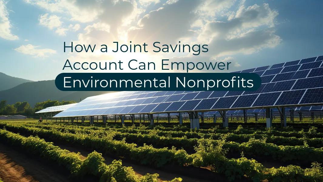 Investing in a Greener Future: How a Joint Savings Account Can Empower Environmental Nonprofits
