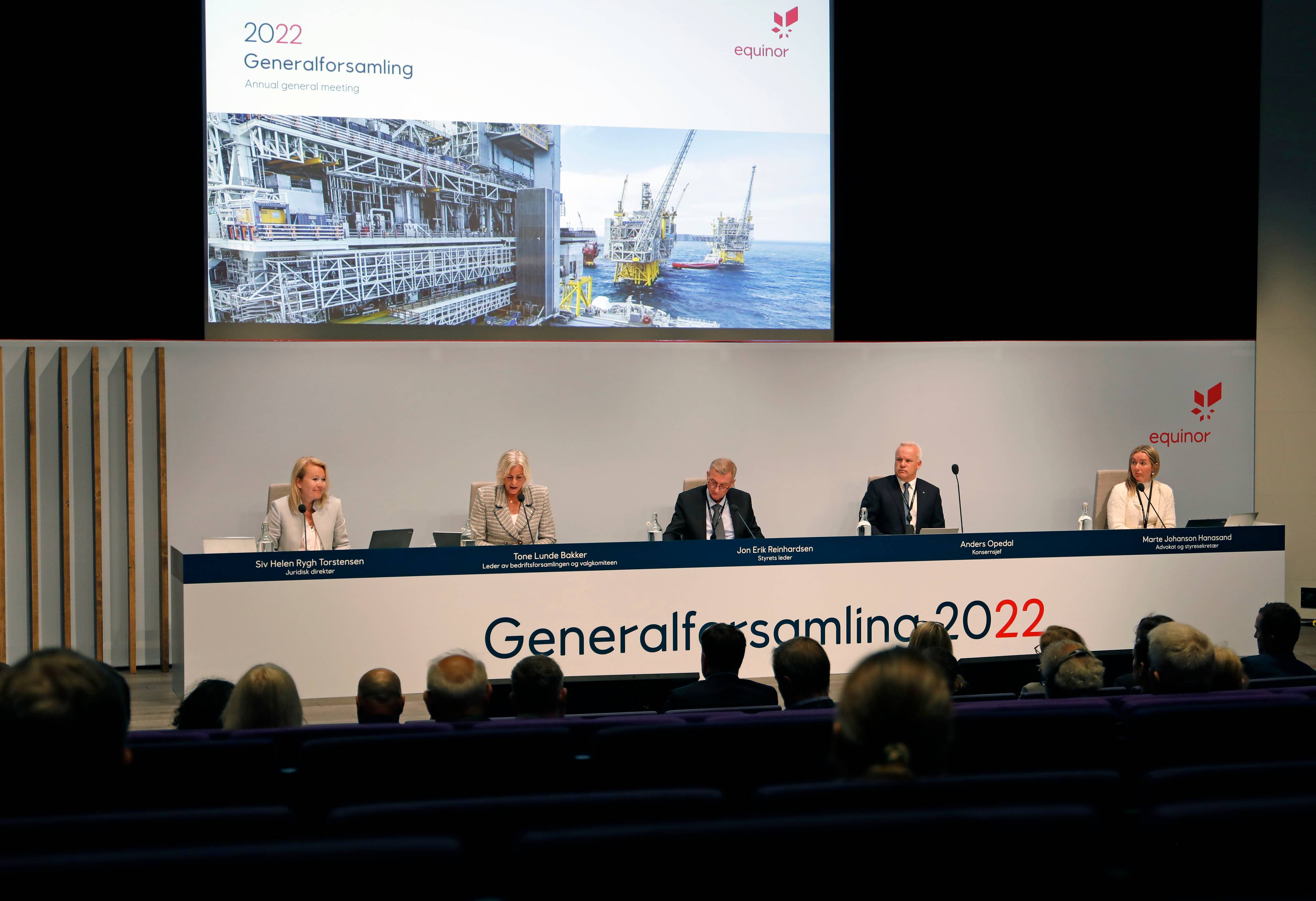 Equinor's Annual General Meeting 2022
