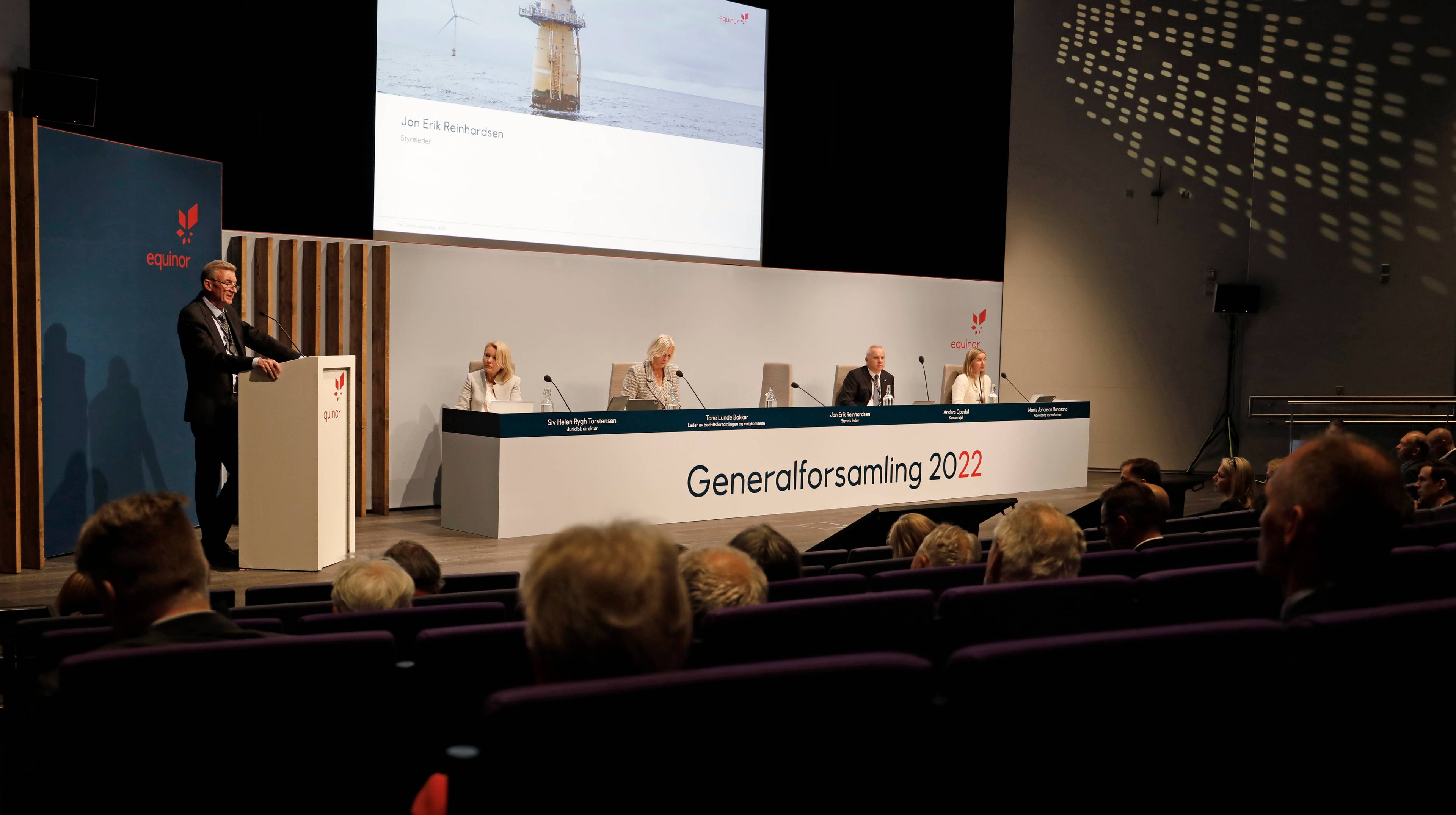 Equinor's annual general meeting 2022