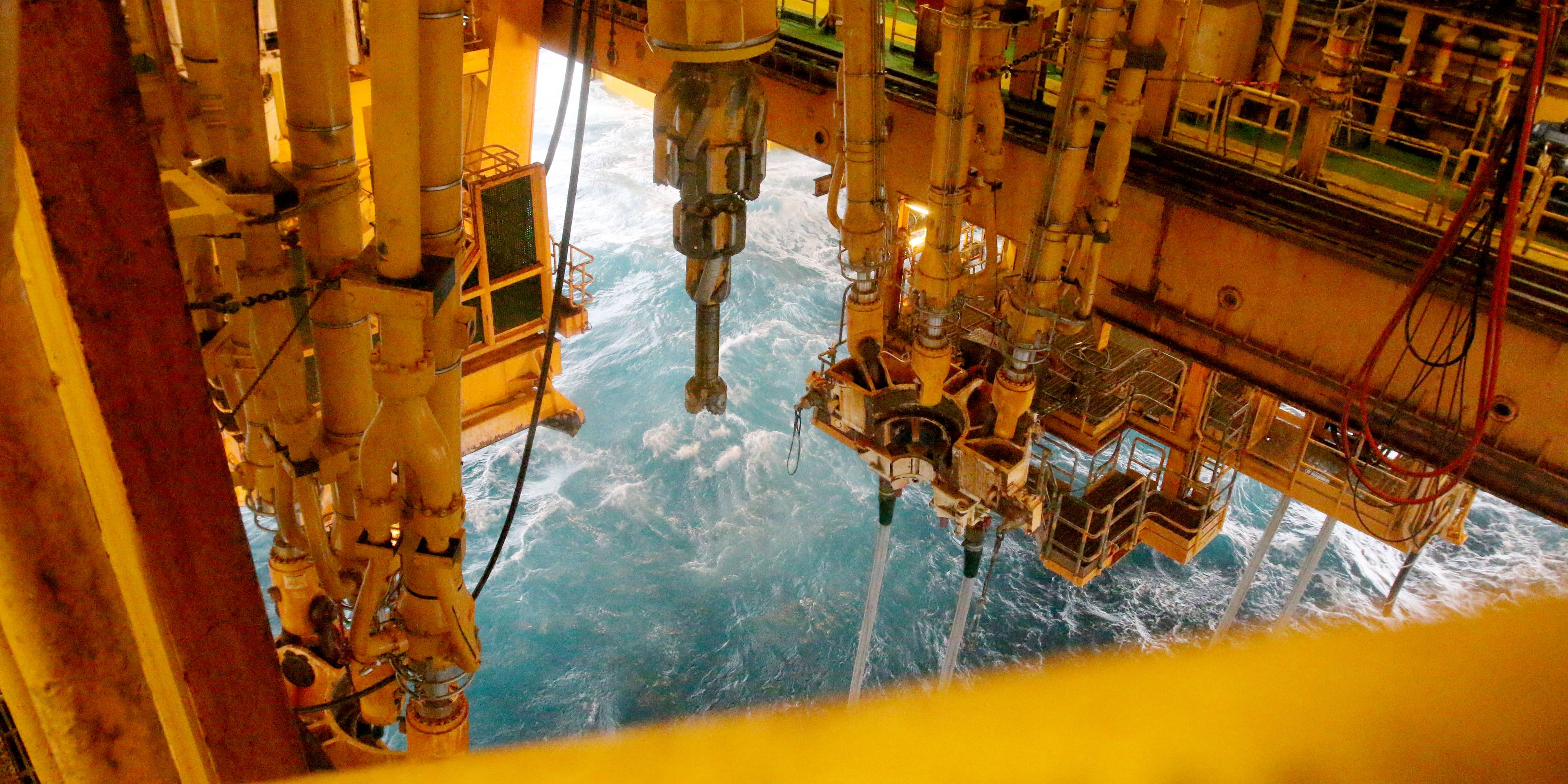 Drilling at the Johan Sverdrup field in the North Sea