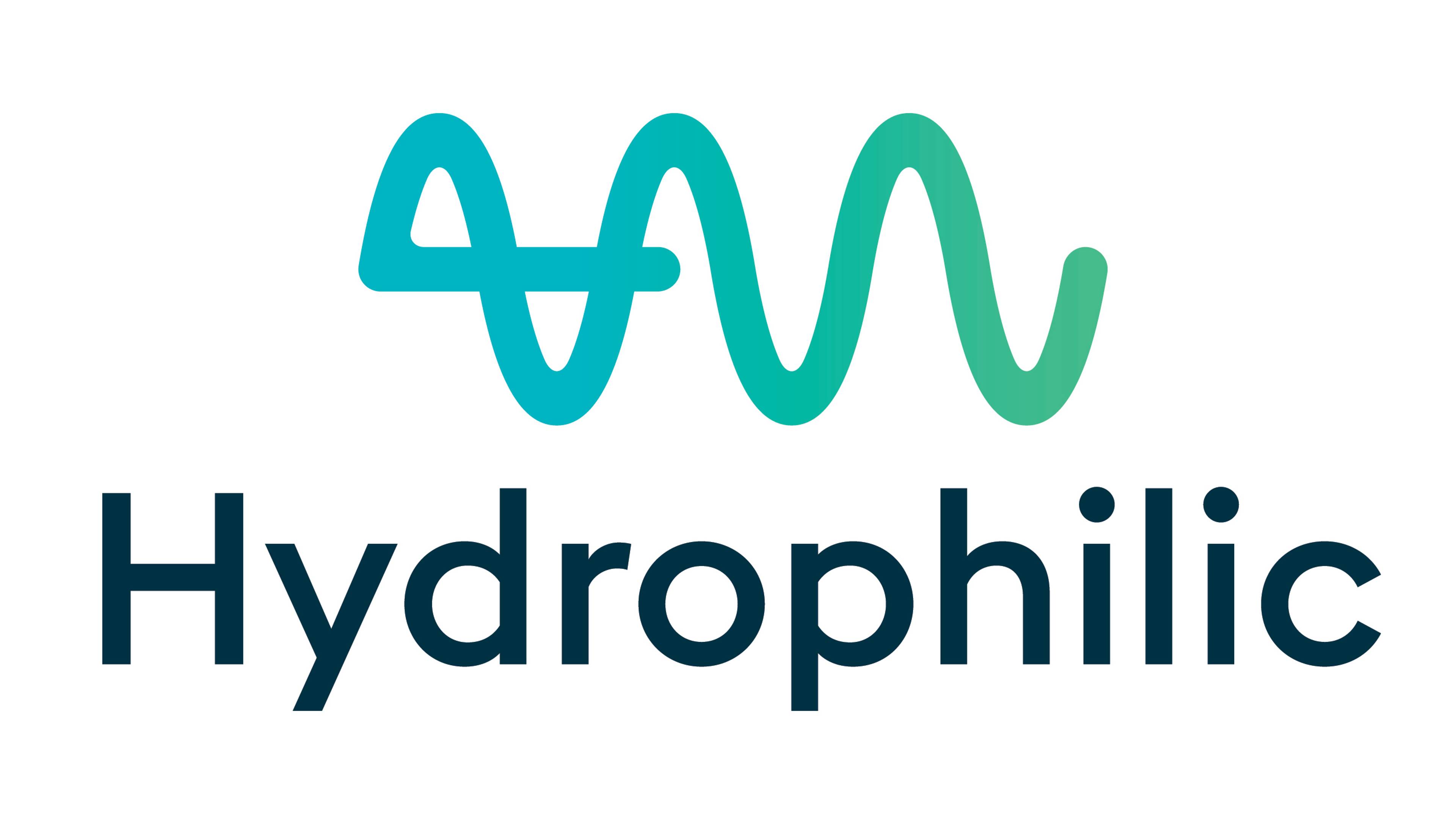 Hydrophilic logo