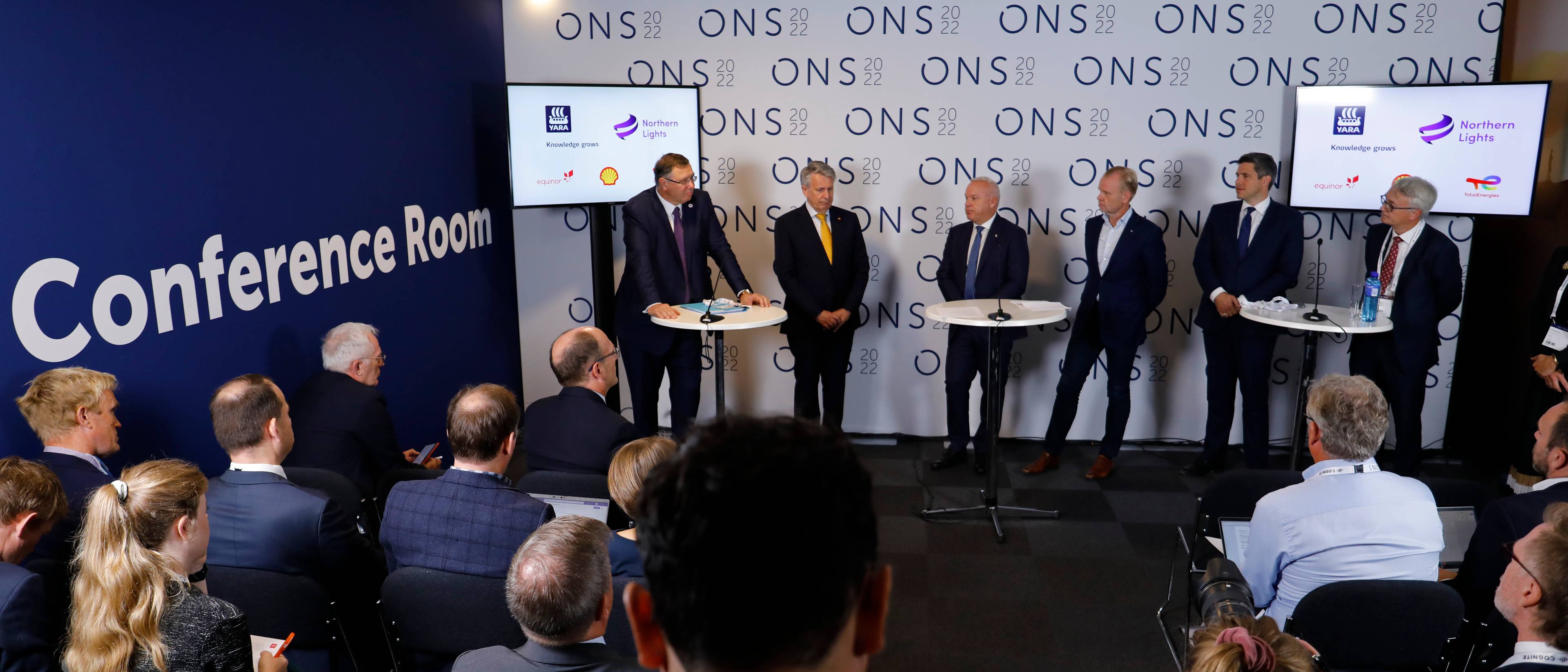 From the press conference held at ONS