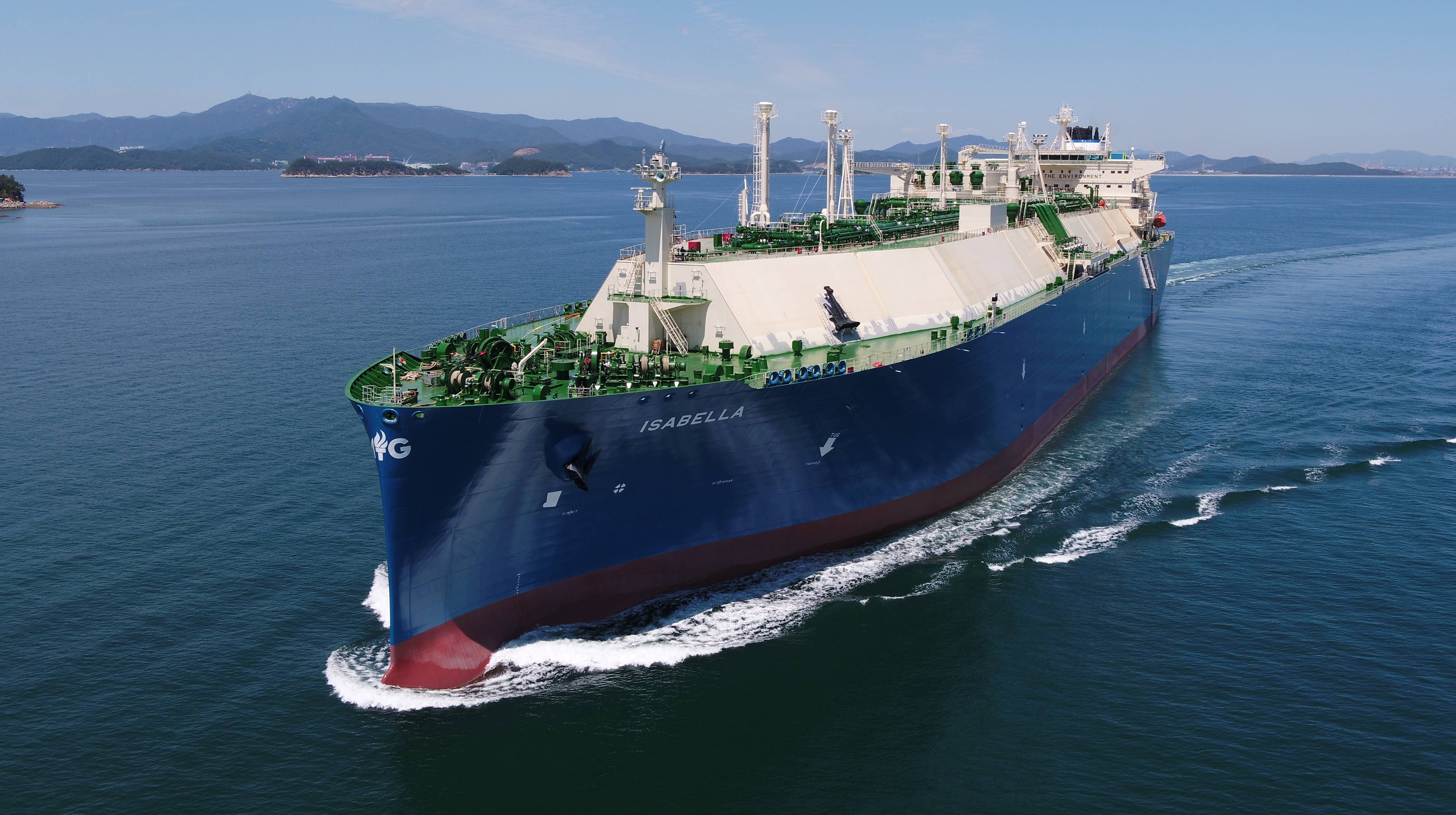 The Isabella LNG tanker
