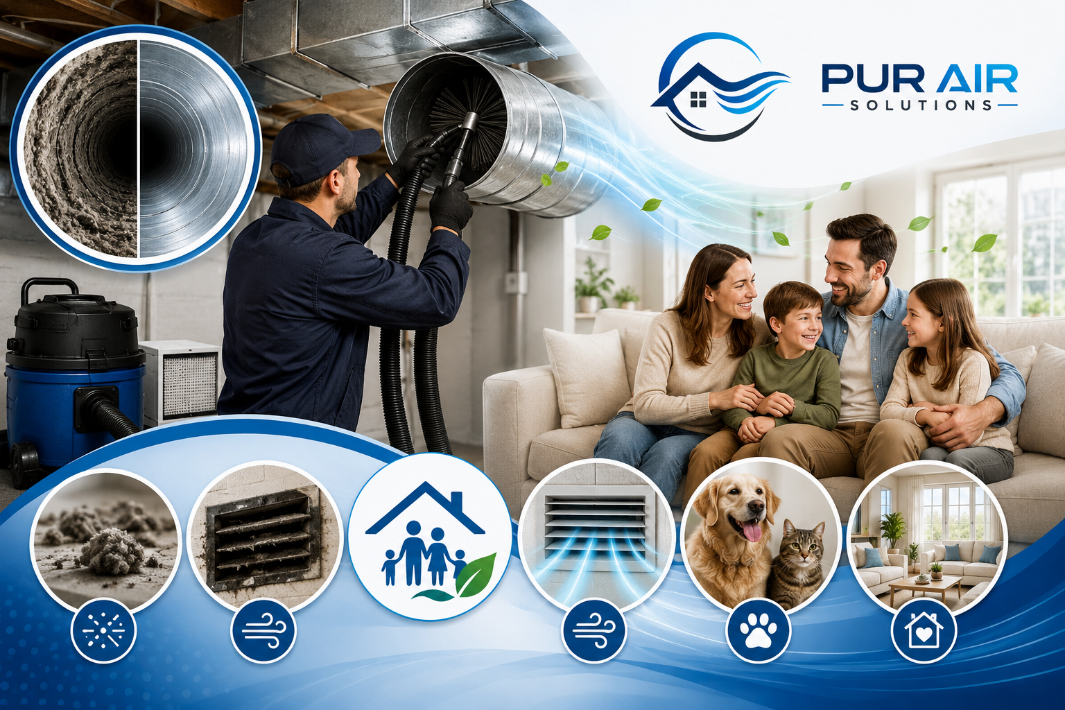 Nettoyage de système de fournaise : pourquoi c’est important pour votre maison et la qualité de votre air intérieur