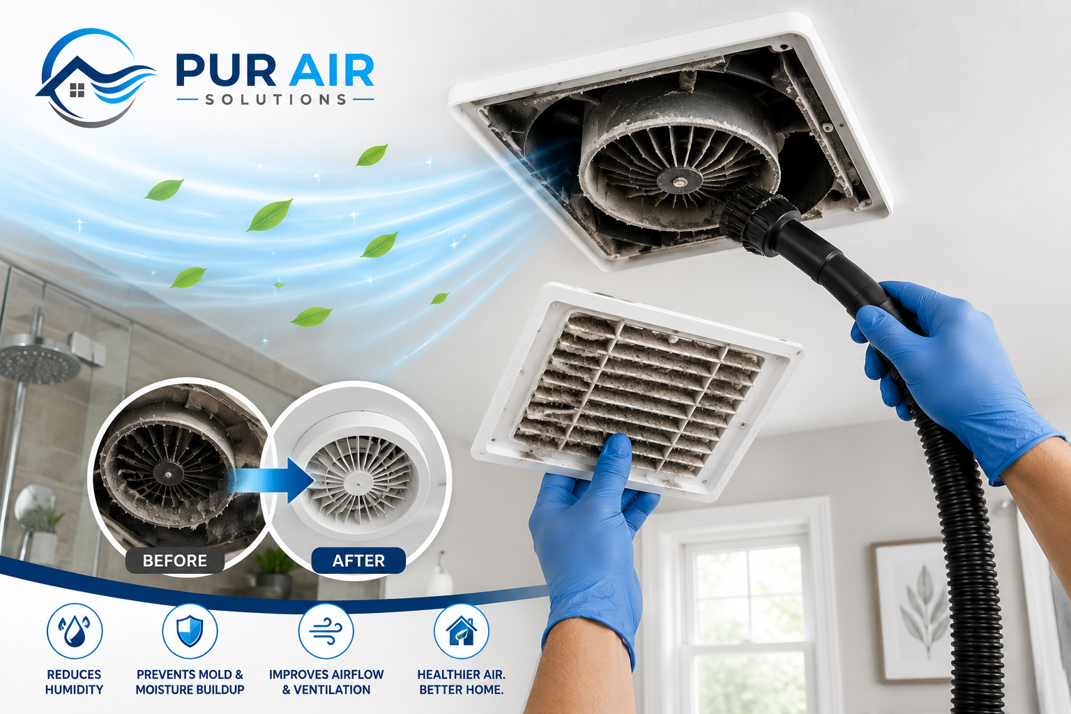 Nettoyage de ventilateur de salle de bain : prévenir l’humidité et les problèmes de moisissure
