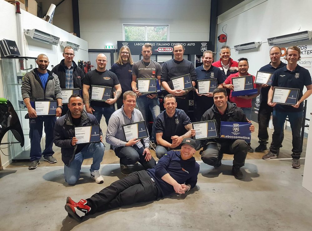 Mötet med Labocosmetica och vår certifiering