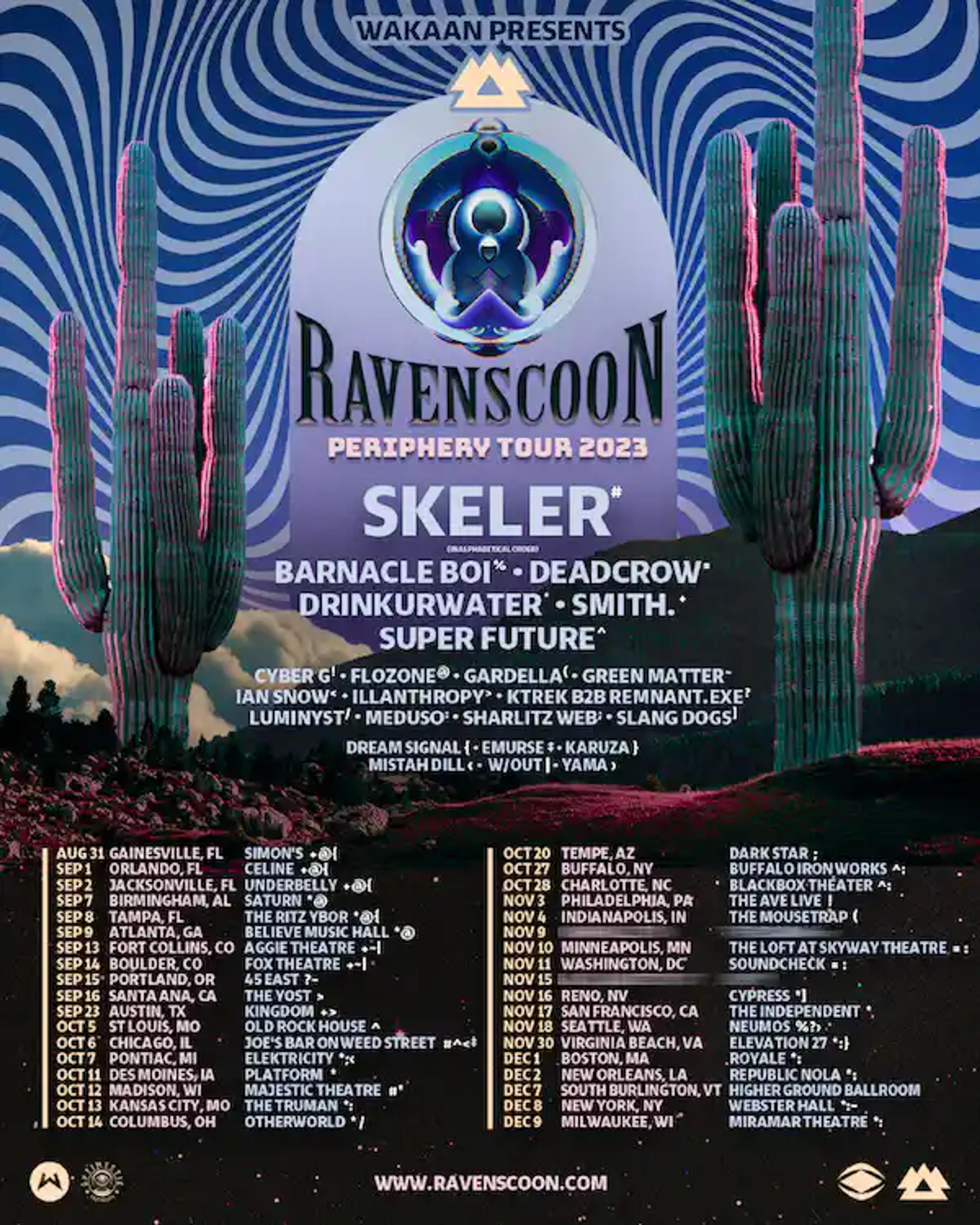 RAVENSCOON - PERIPHERY TOUR 2023