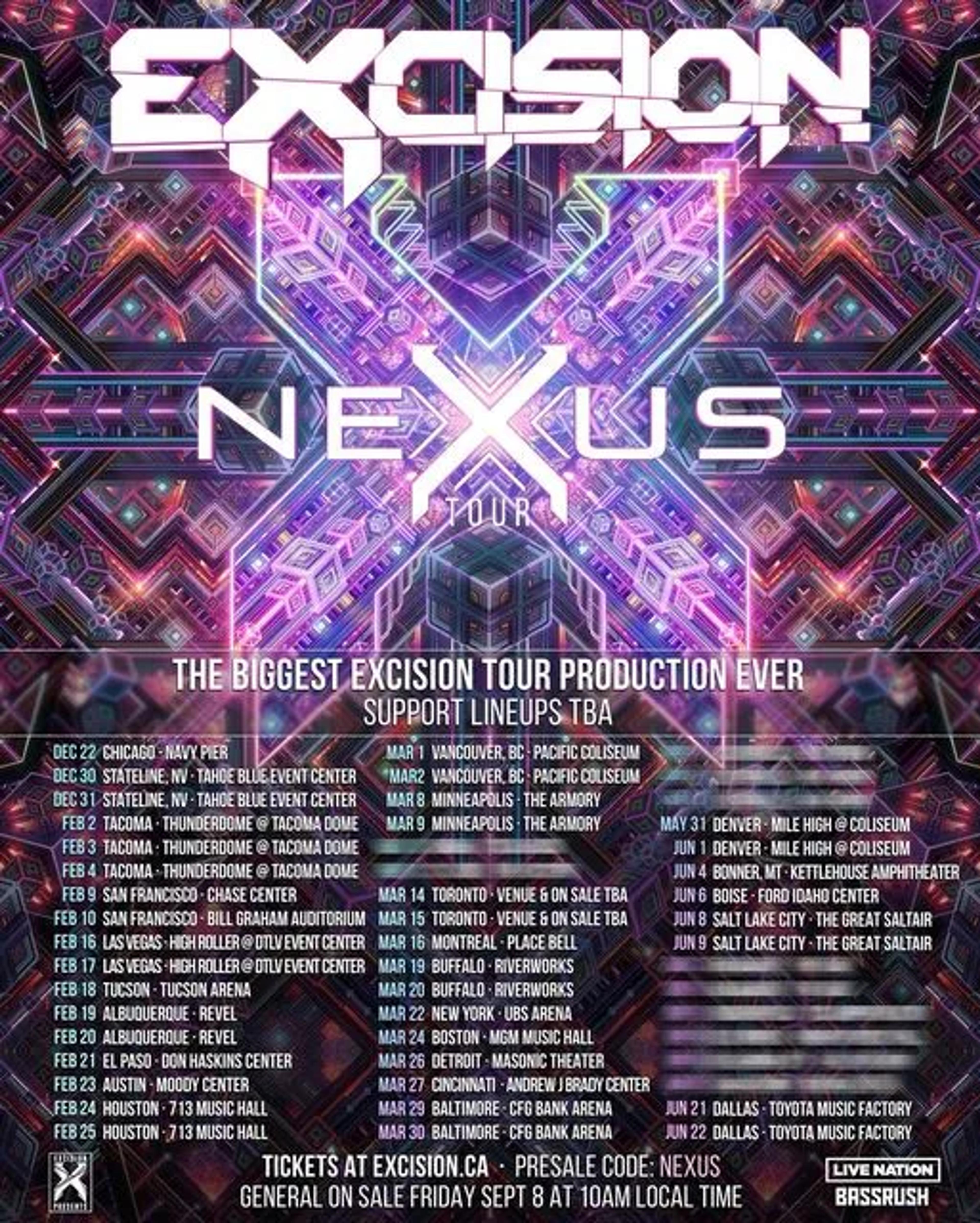 Excision Announces 'Nexus' Tour