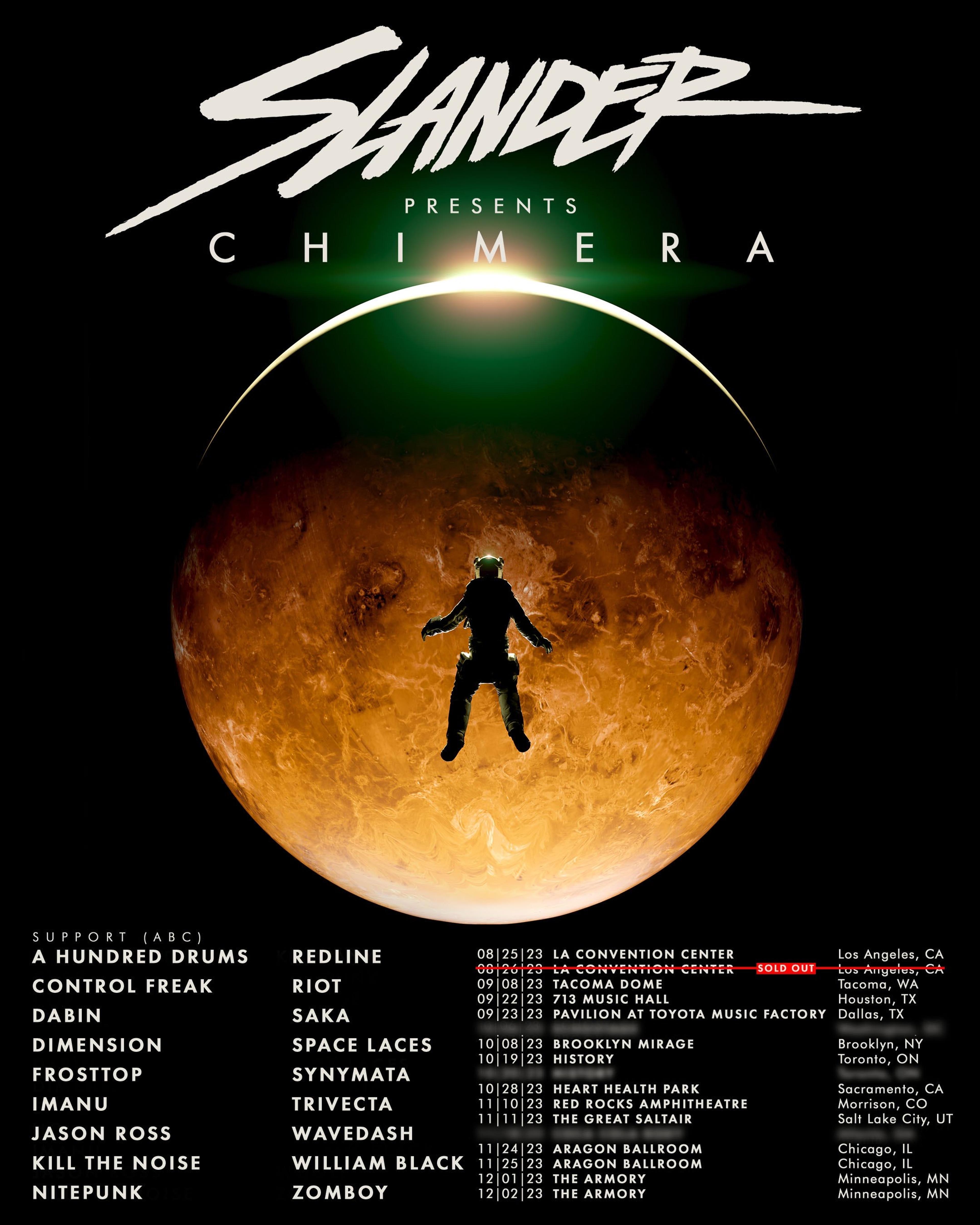 Slander Presents the Chimera Tour Fall 2023