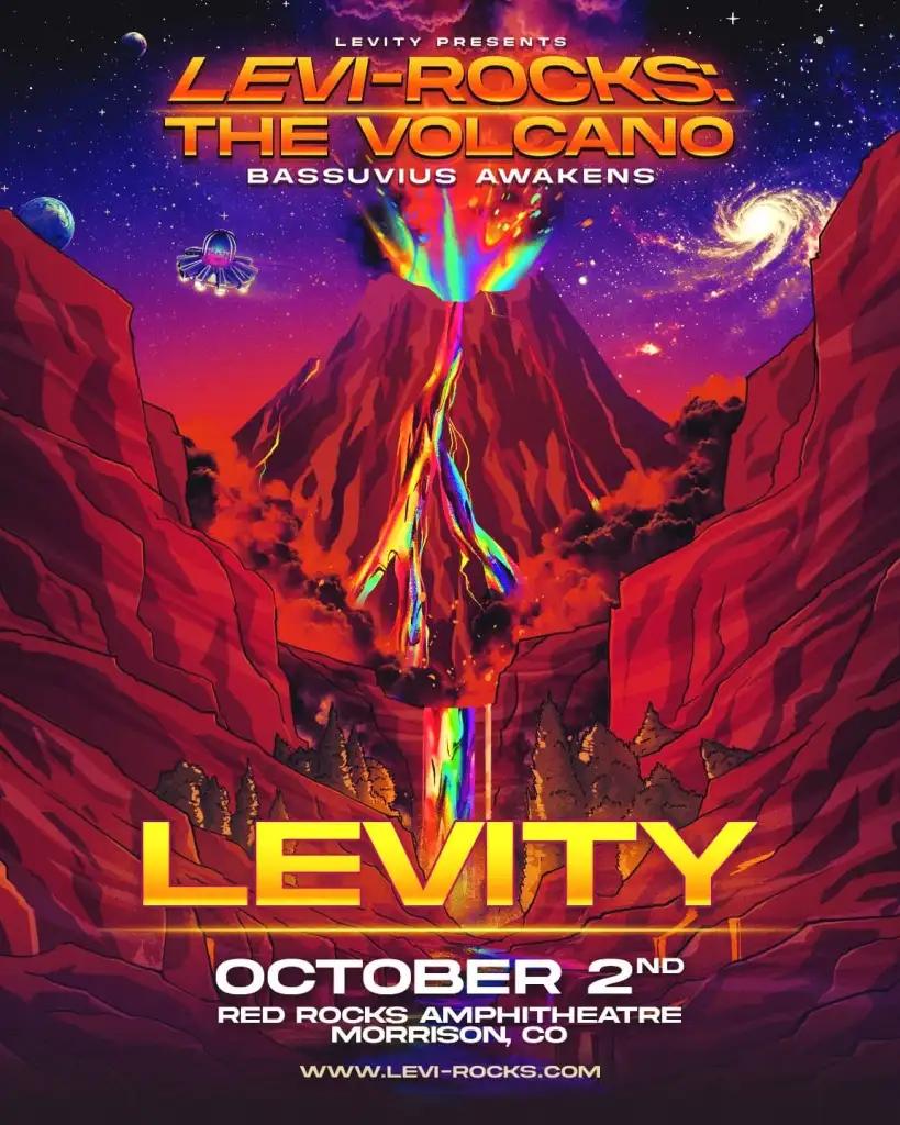 Levity Announces Red Rocks Levi-Rocks: The Volcano | EDM Realm